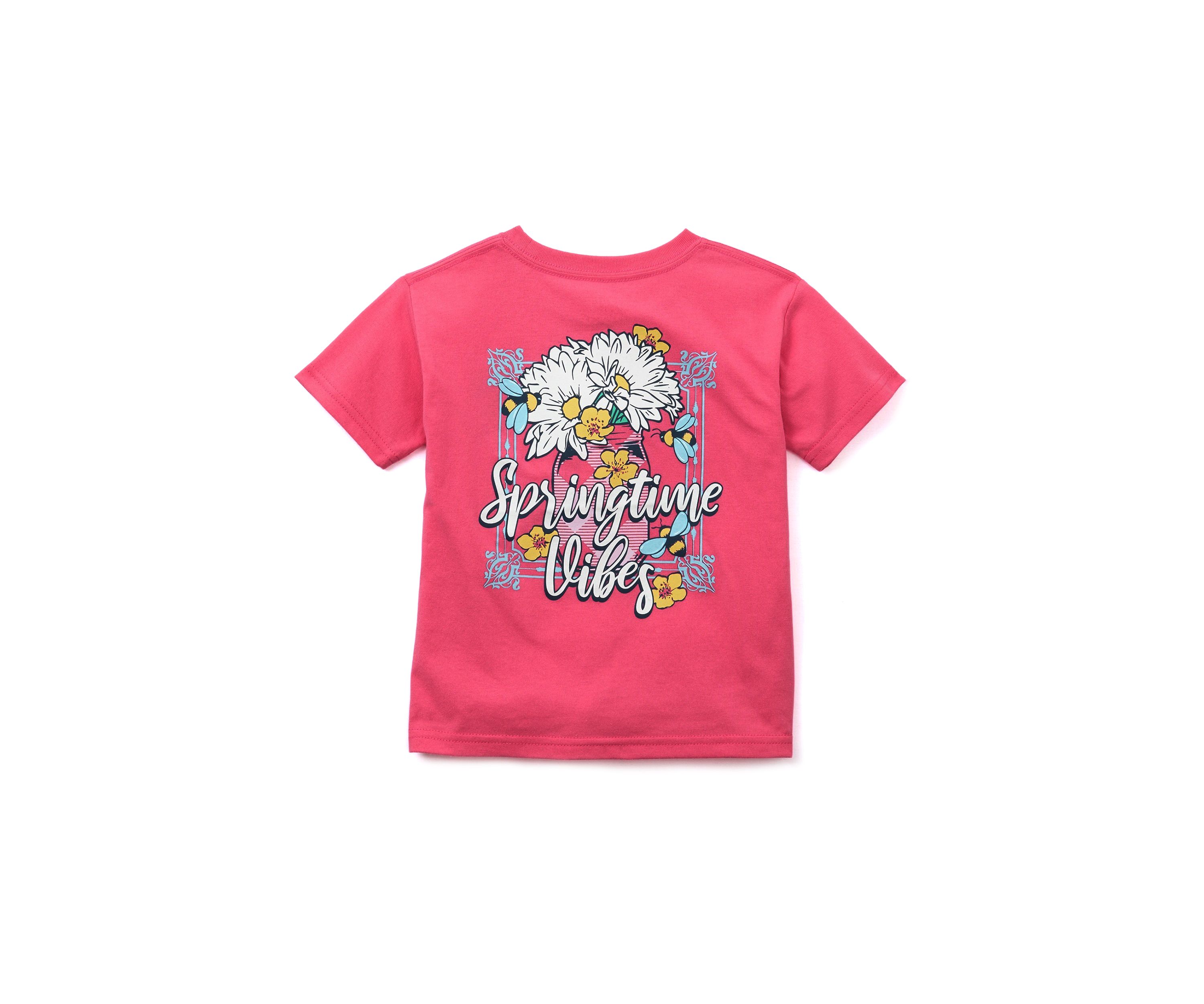 Girls 4-6x Springtime Vibes Graphic T-Shirt