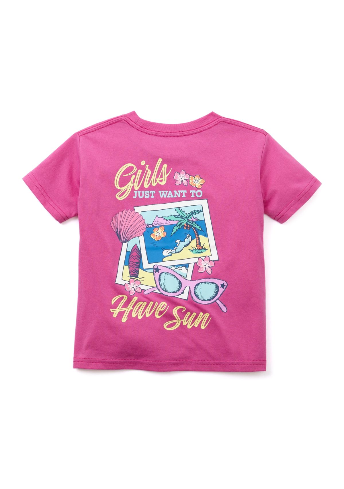 Girls 4-6x Girls Just Want to Have Fun Graphic T-Shirt
