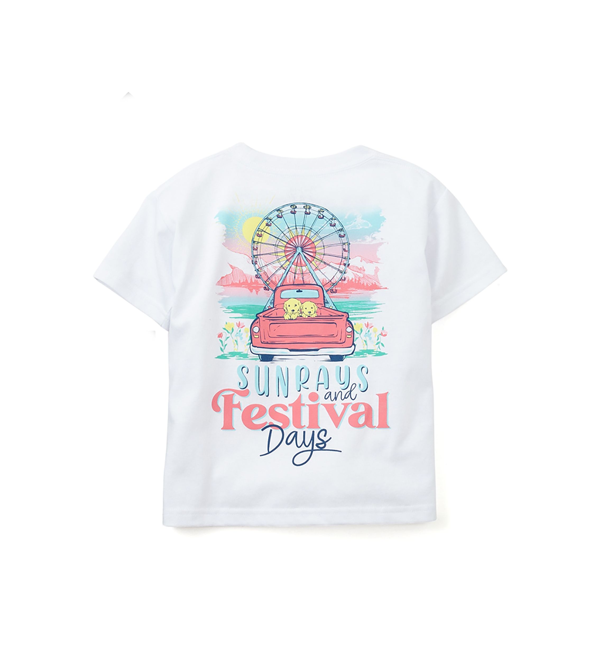 Girls 4-6x Festival Days Graphic T-Shirt 