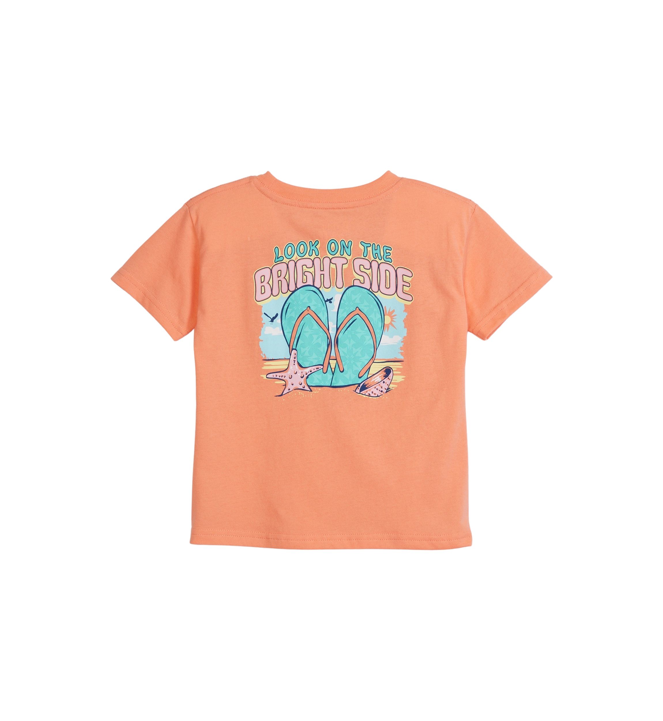 Girls 4-6x Brightside Flip Flops Graphic T-Shirt