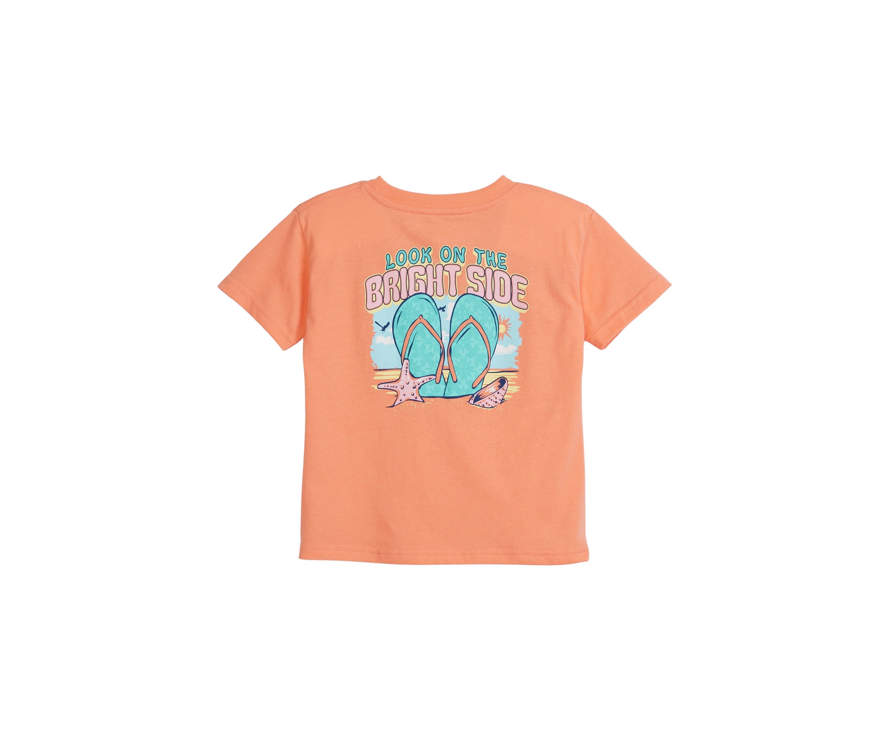 Girls 4-6x Brightside Flip Flops Graphic T-Shirt