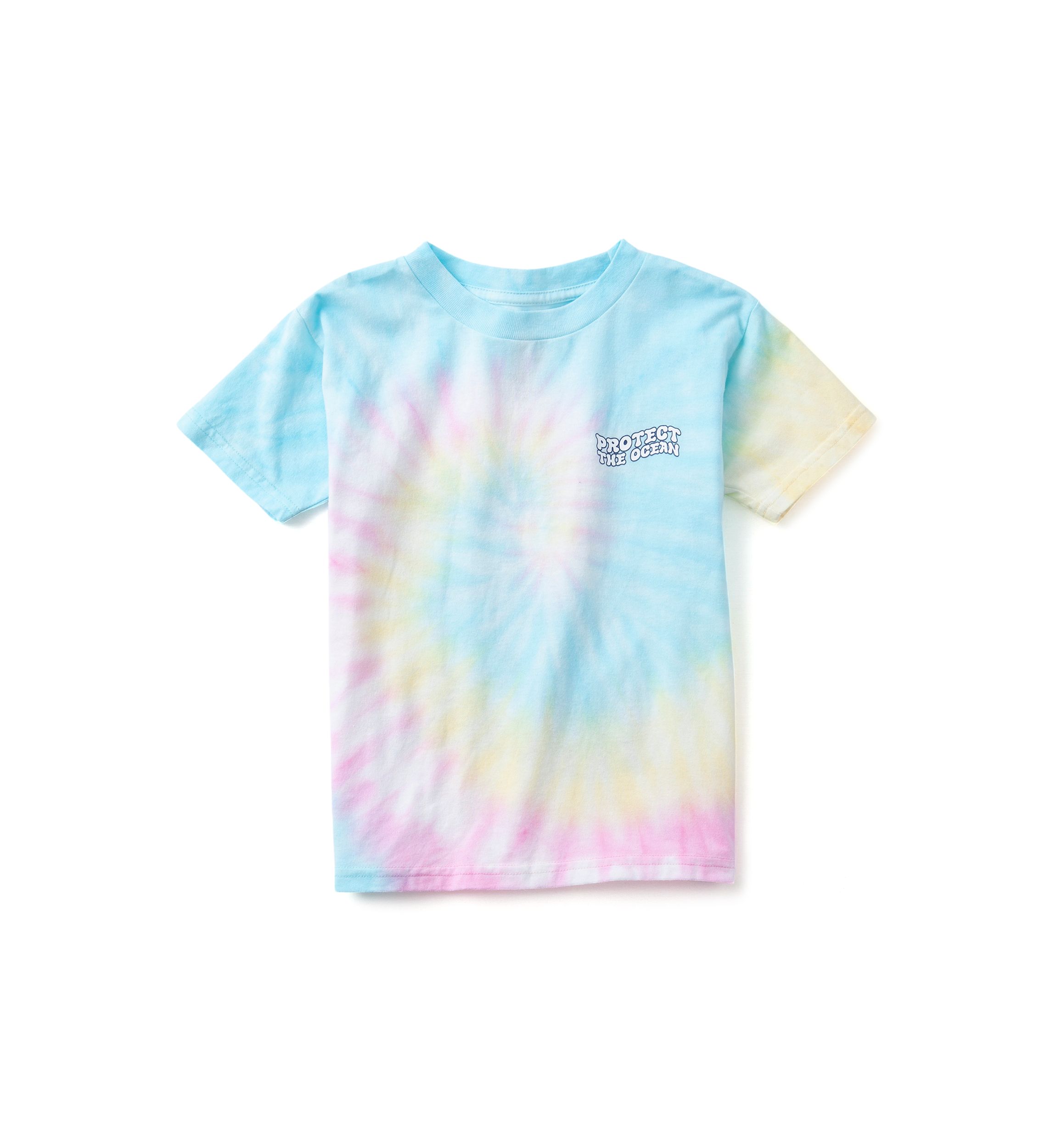 Girls 4-6x Protect the Ocean Tie Dye Graphic T-Shirt