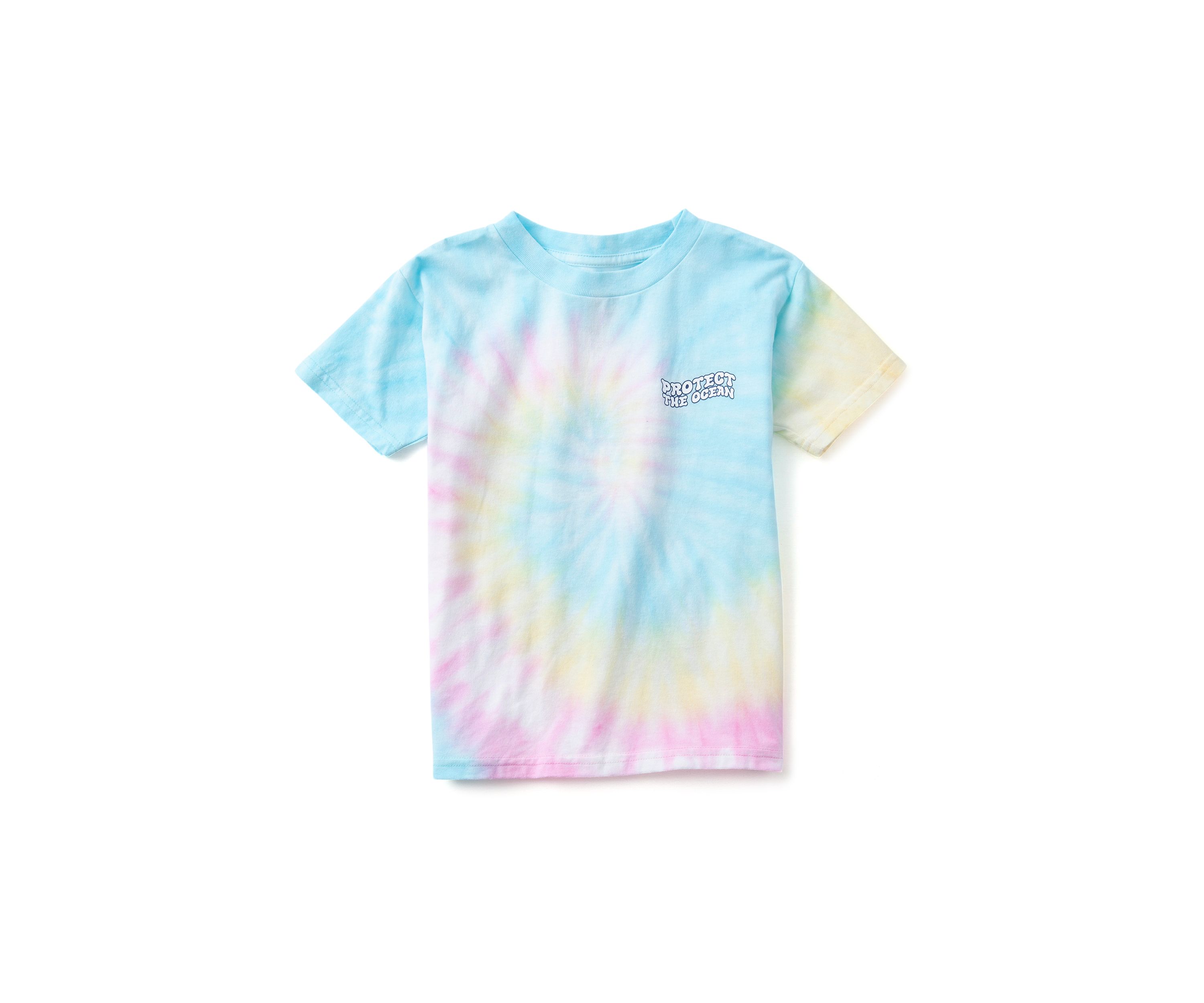 Girls 4-6x Protect the Ocean Tie Dye Graphic T-Shirt