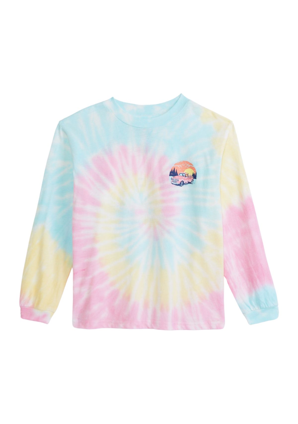 Girls 4-6x Keep it Simple Tie Dye T-Shirt