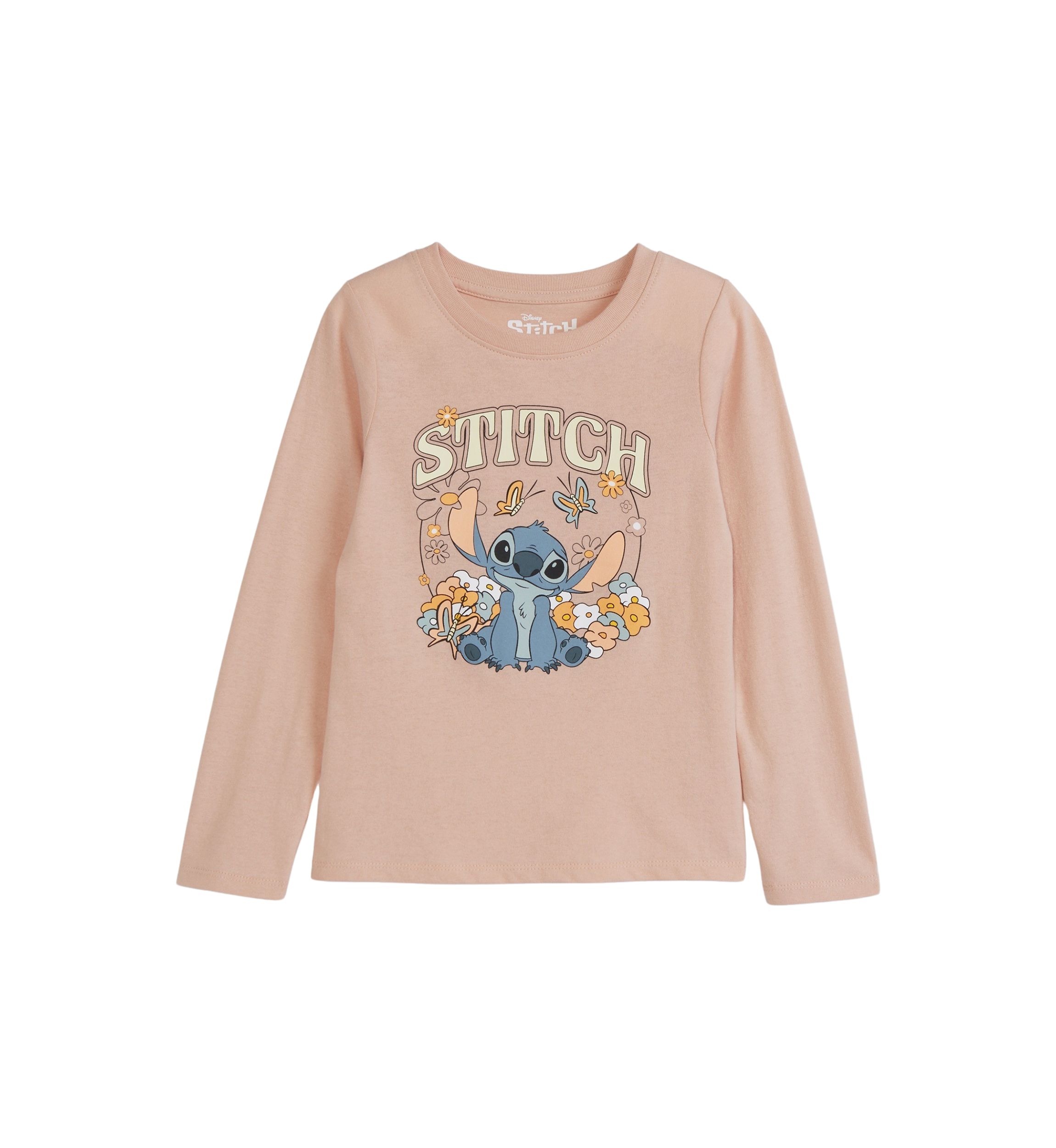 Girls 4-6x Stitch Meadow Graphic T-Shirt