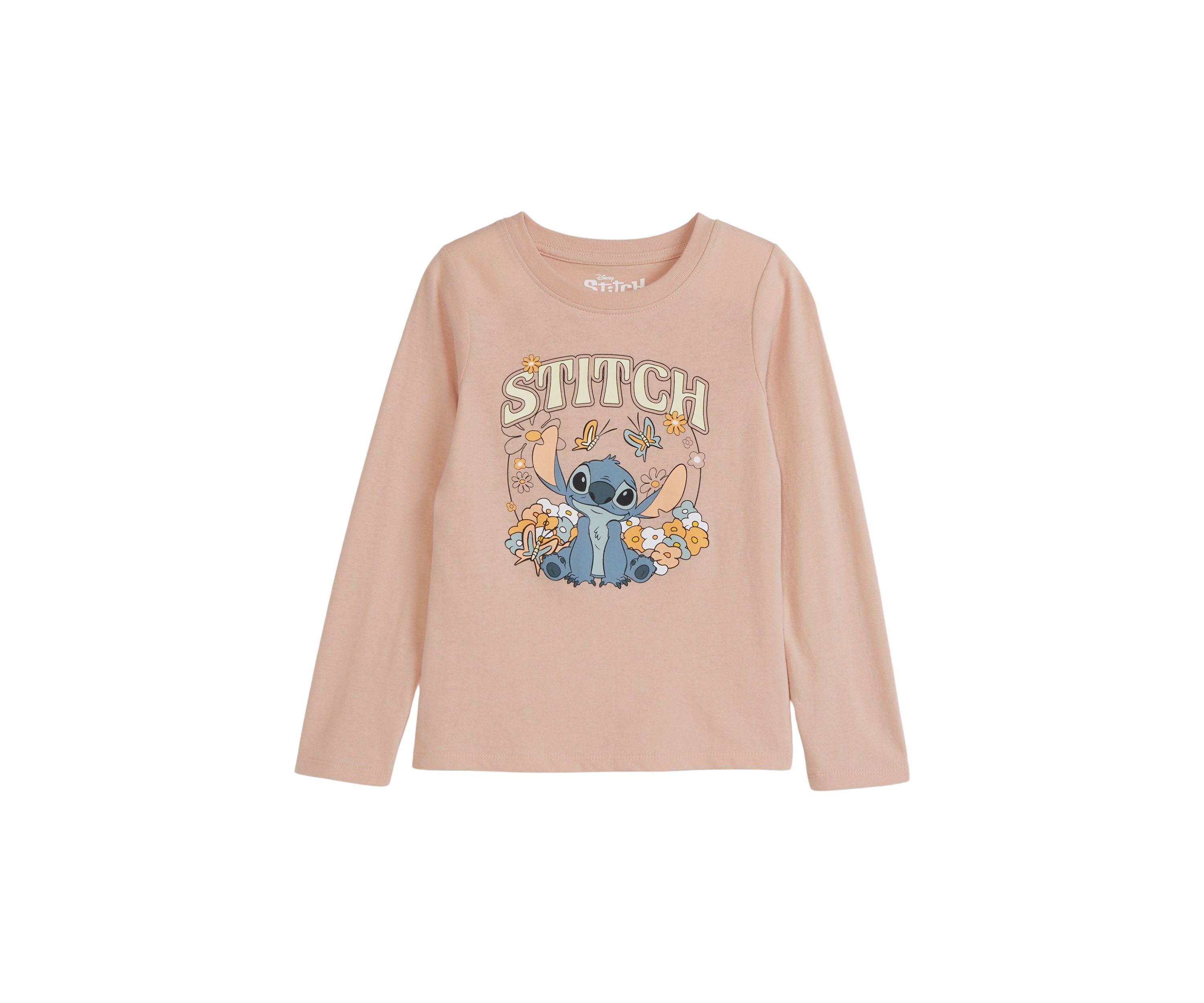 Girls 4-6x Stitch Meadow Graphic T-Shirt