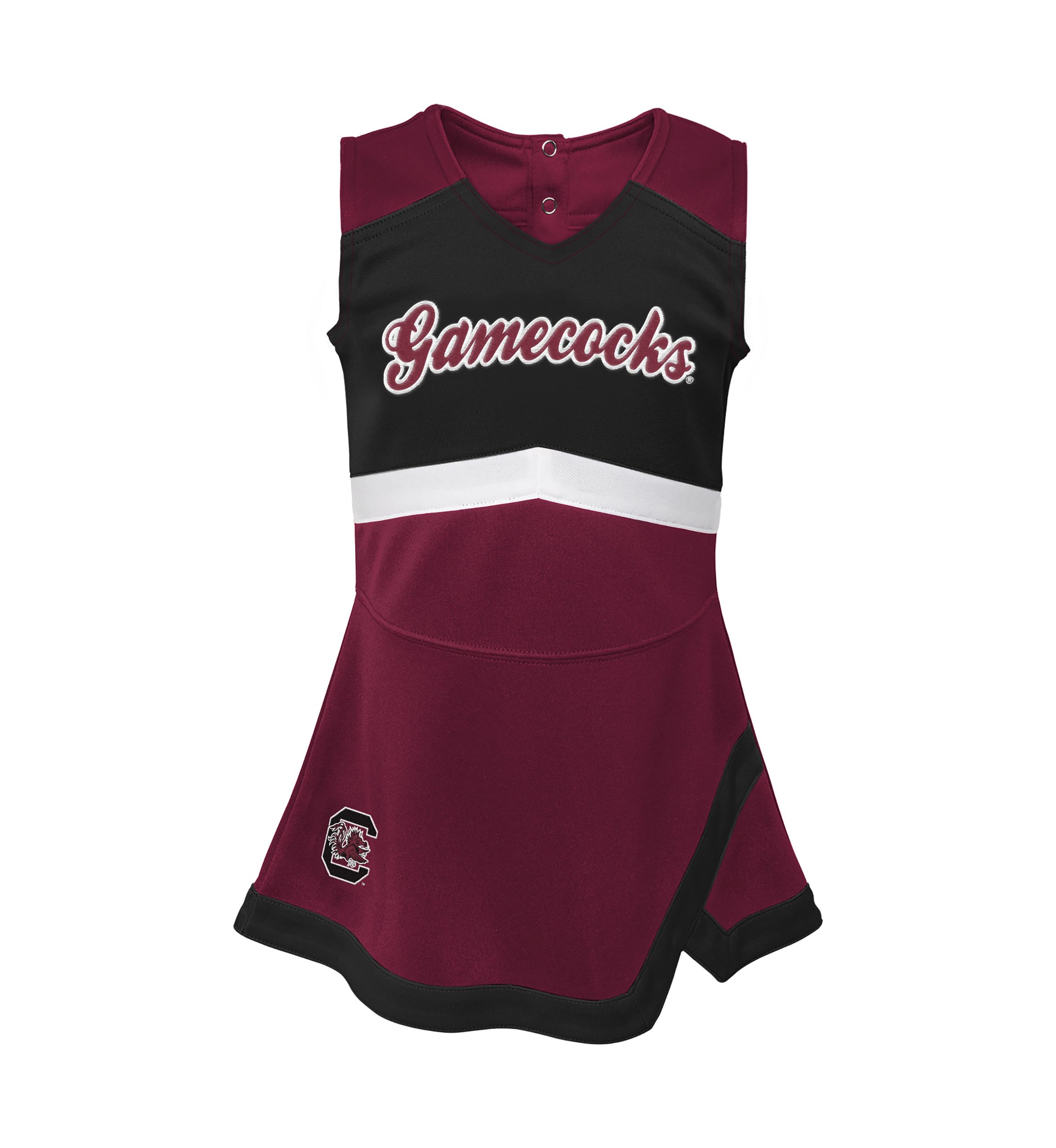 Girls 7-16 NCAA South Carolina Gamecocks Cheer Captain Dress