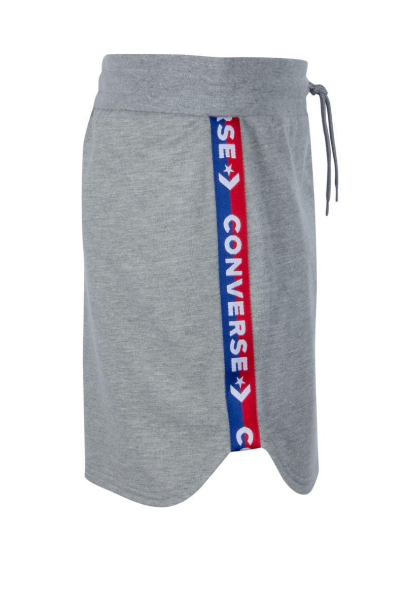 Girls 7-16 Round Hem Skirt with Taping