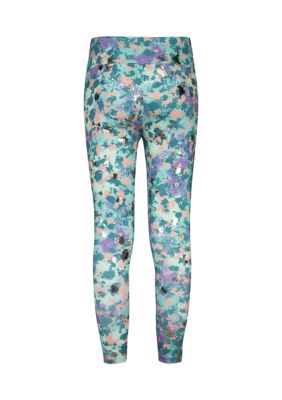 Sexy Dance Women Tights Floral Print Leggings Snowflake Printed