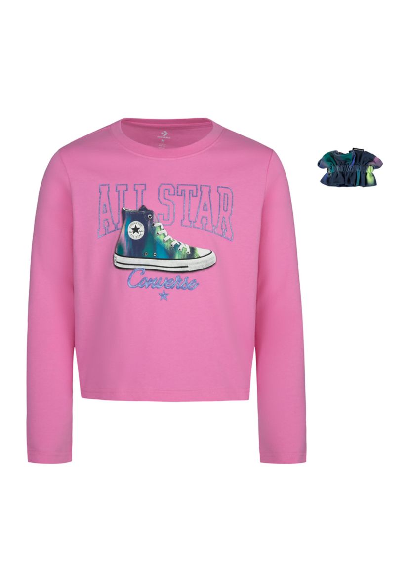 Girls 7-16 Sneaker Graphic T-Shirt
