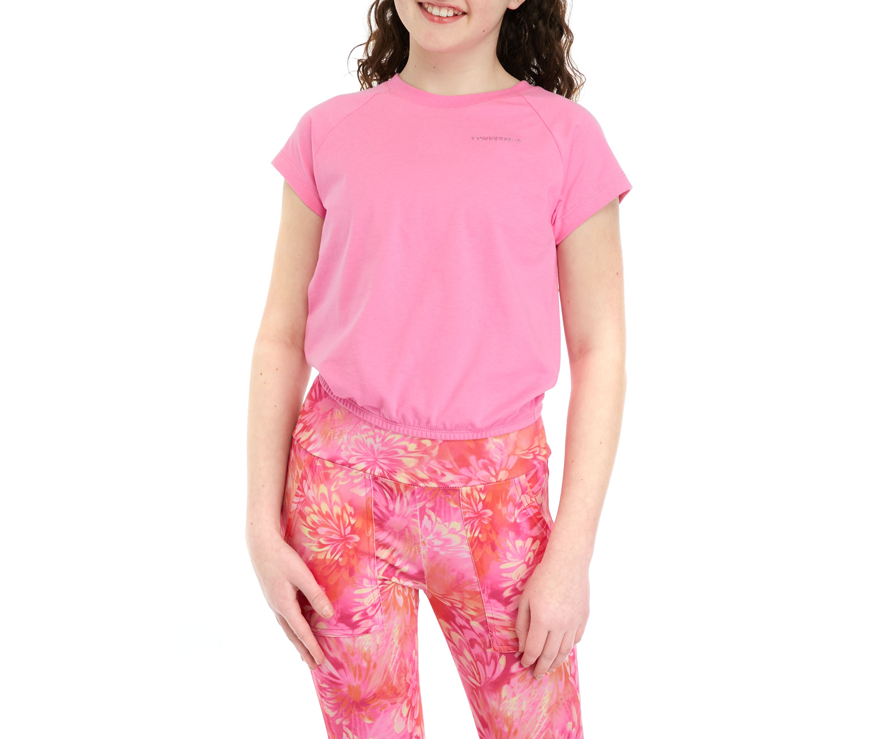 Girls 7-16 Cinched Bottom T-Shirt