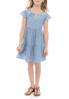 TRUE CRAFT Girls 7-16 Baby Doll Dress | belk