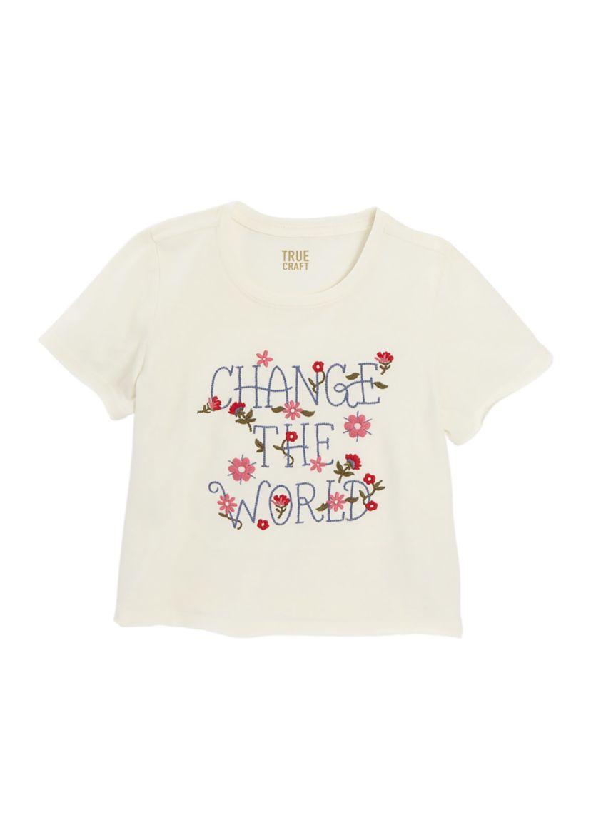 Girls 7-16 Short Sleeve Graphic T-Shirt