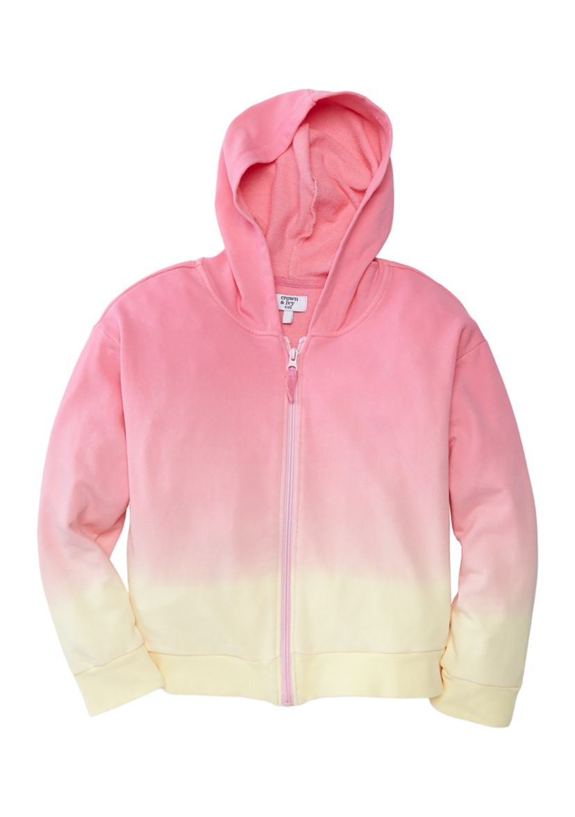 Girls 7-16 Full Zip Hoodie