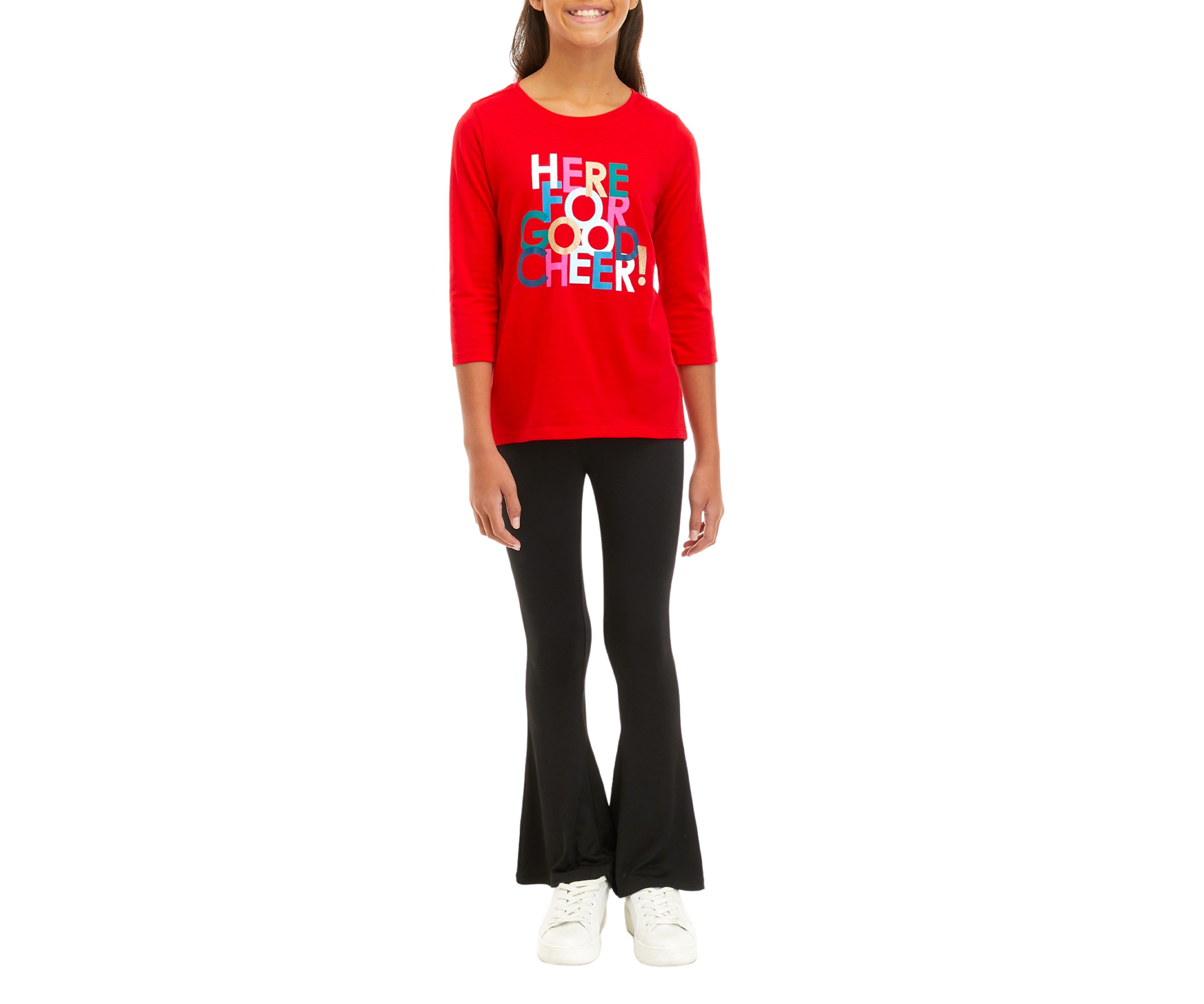 Girls 7-16 Graphic T-Shirt and Leggings Set