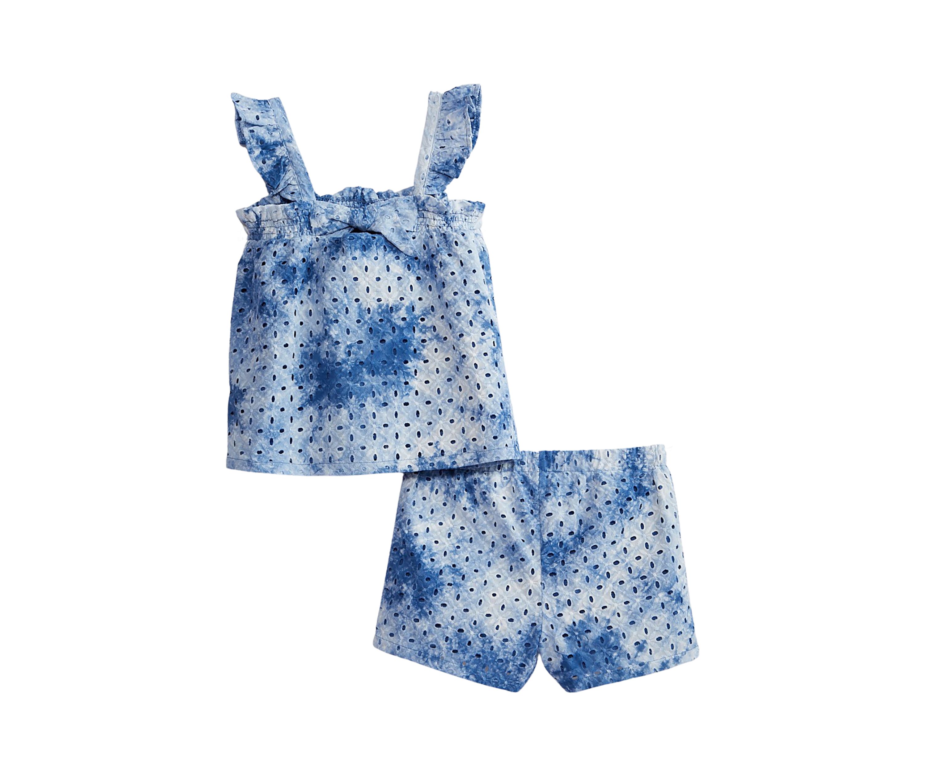Girls 7-16 Dye Woven Set 