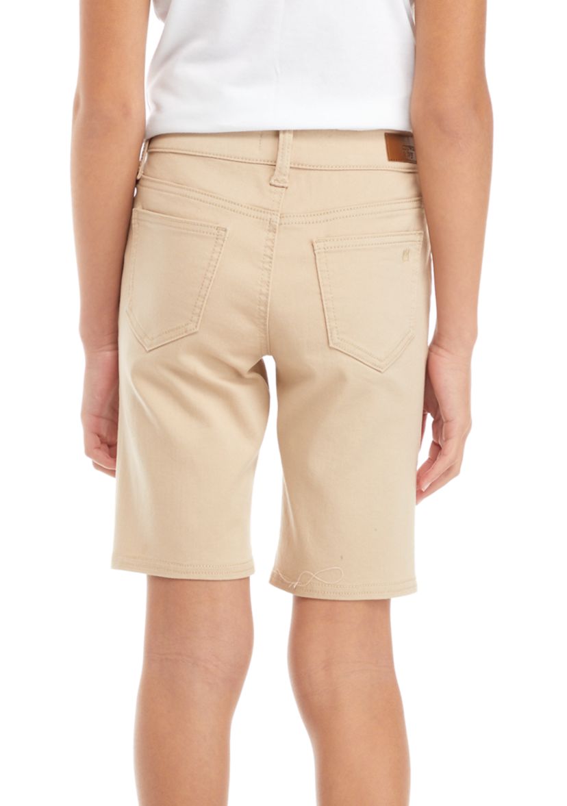 Girls 7-16 5-Pocket Bermuda Shorts