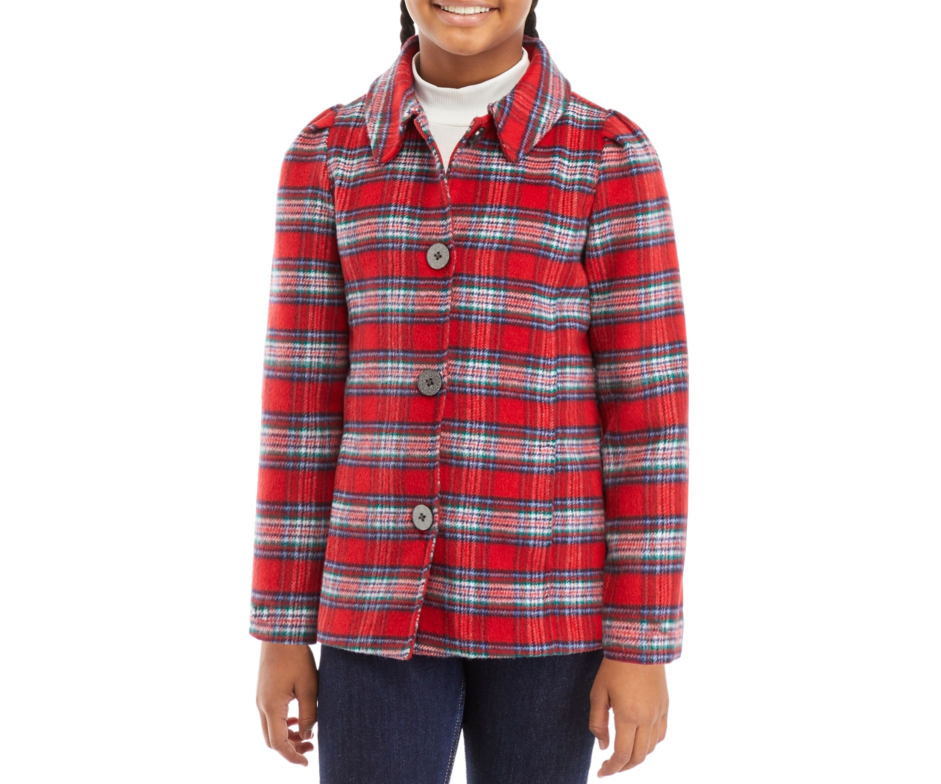 Girls 7-16 Peacoat