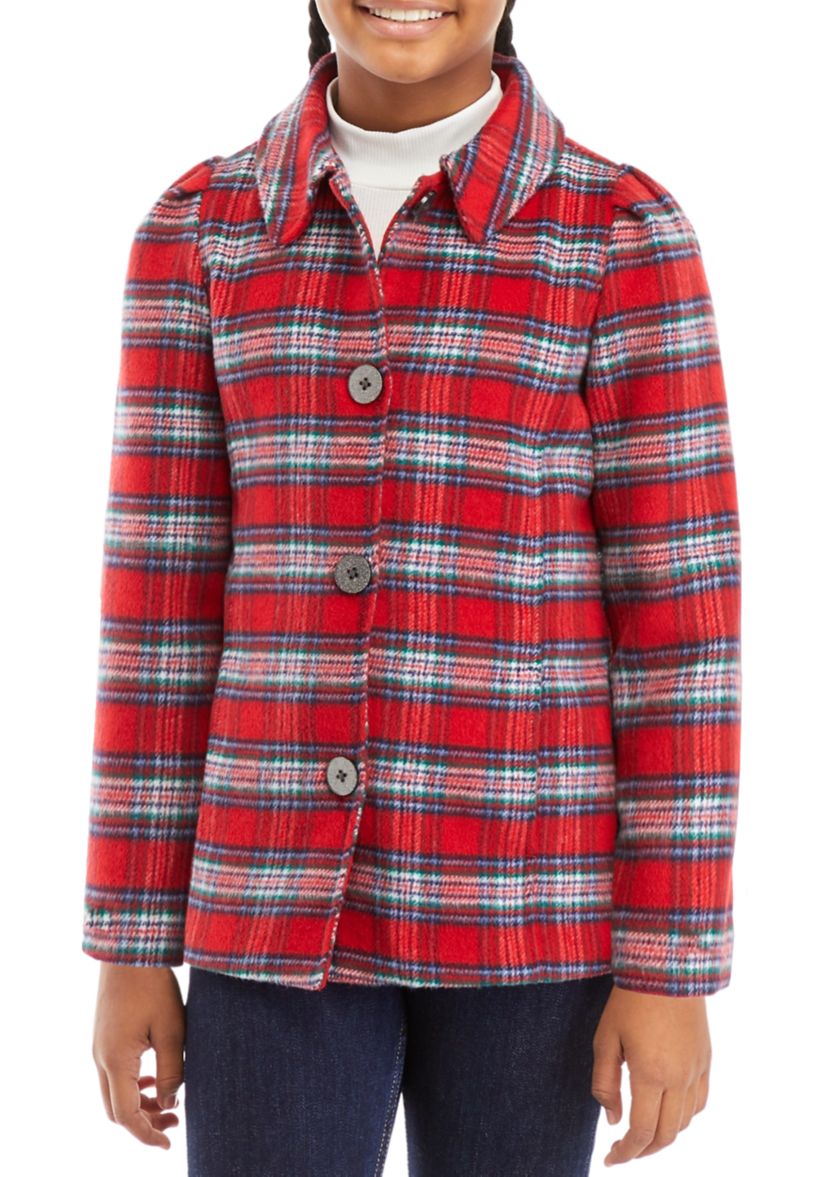 Girls 7-16 Peacoat