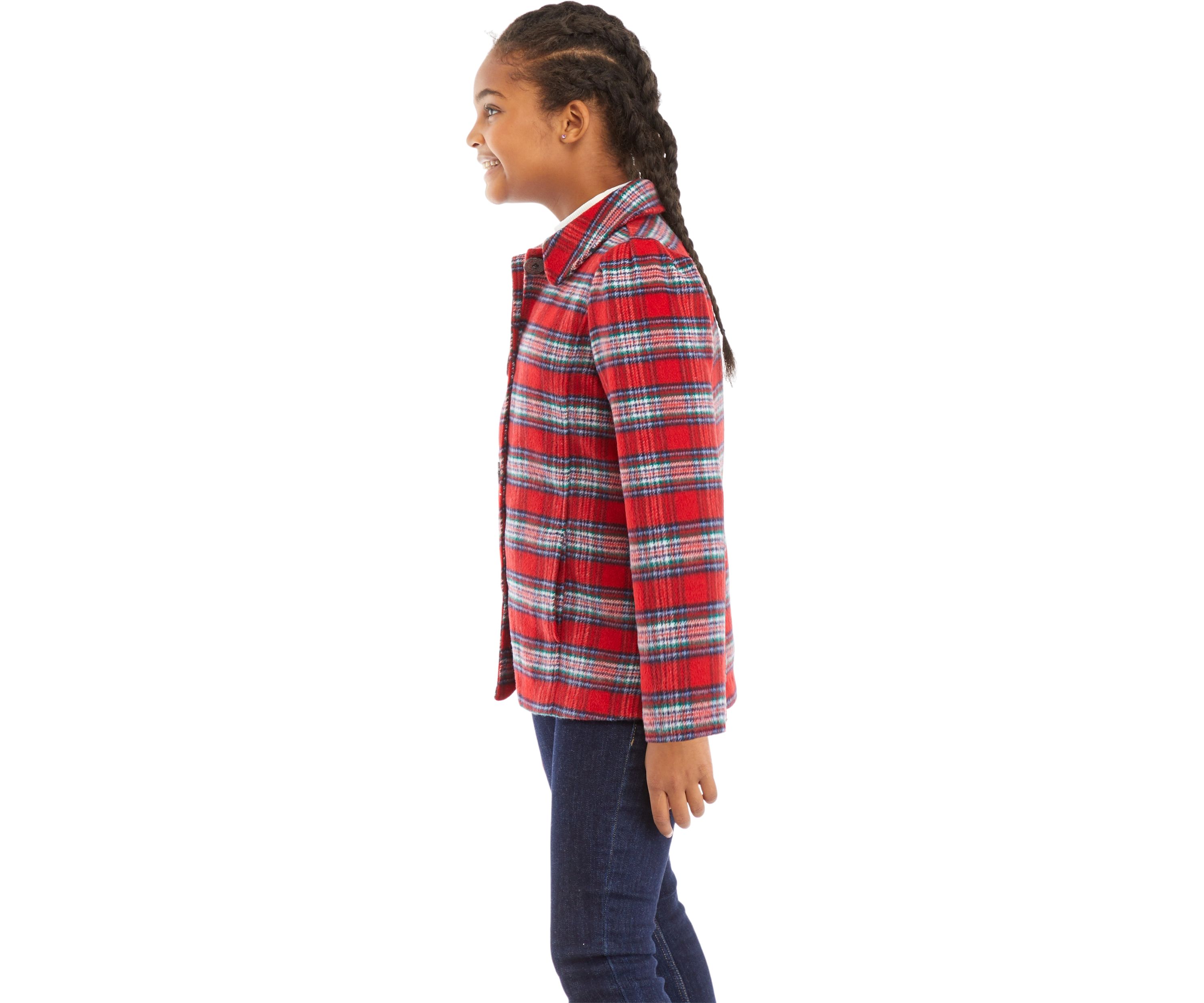 Girls 7-16 Peacoat