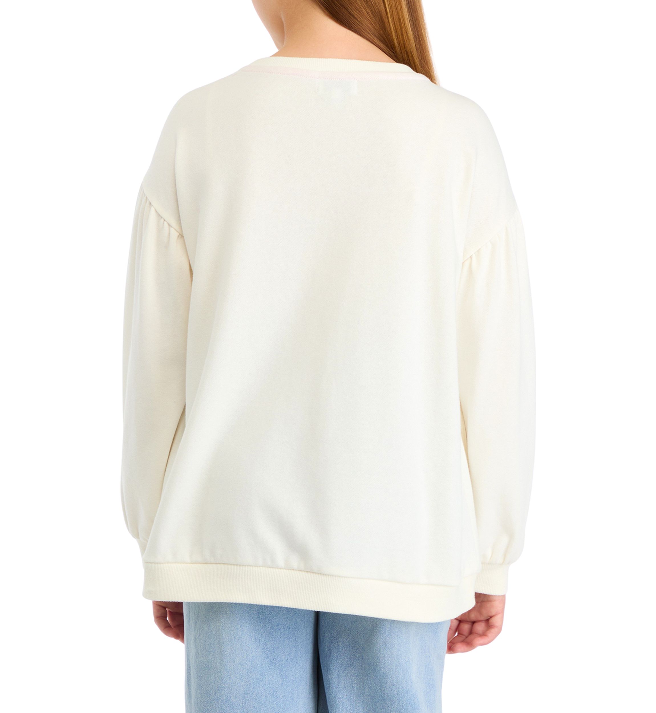 Girls 7-16 Puffed Sweeper Shirt