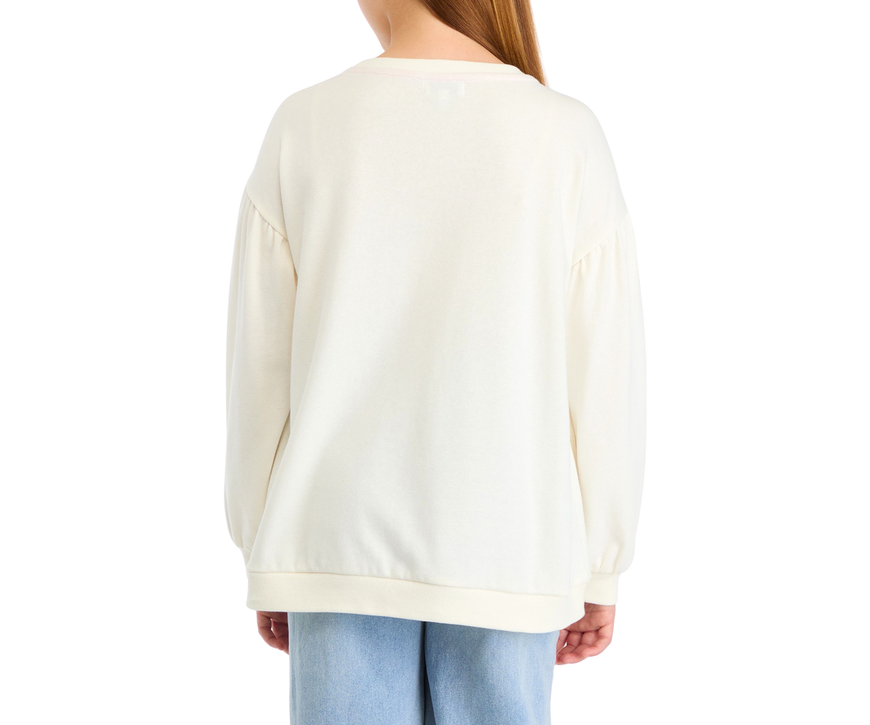 Girls 7-16 Puffed Sweeper Shirt