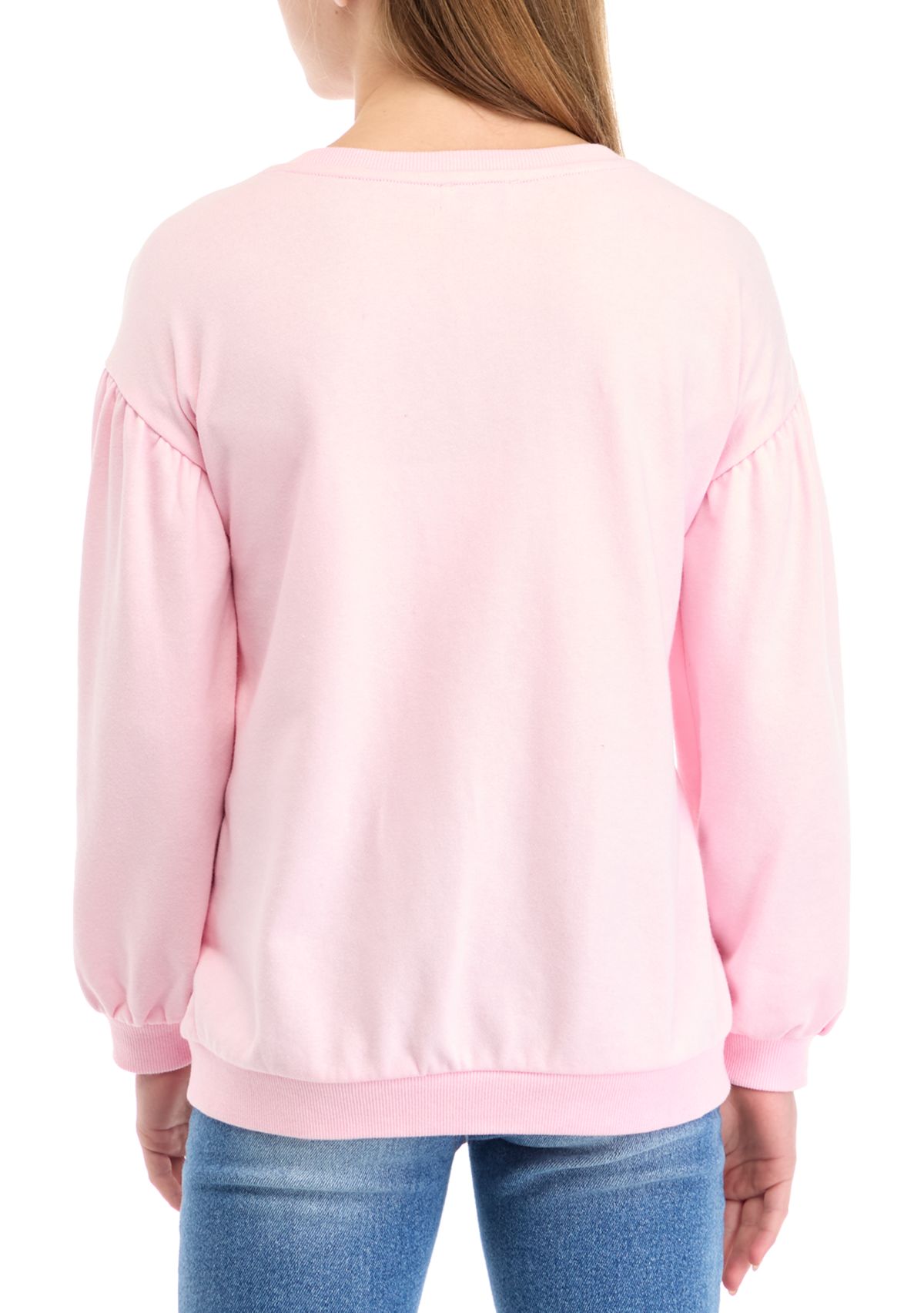 Girls 7-16 Puffed Sweeper Shirt