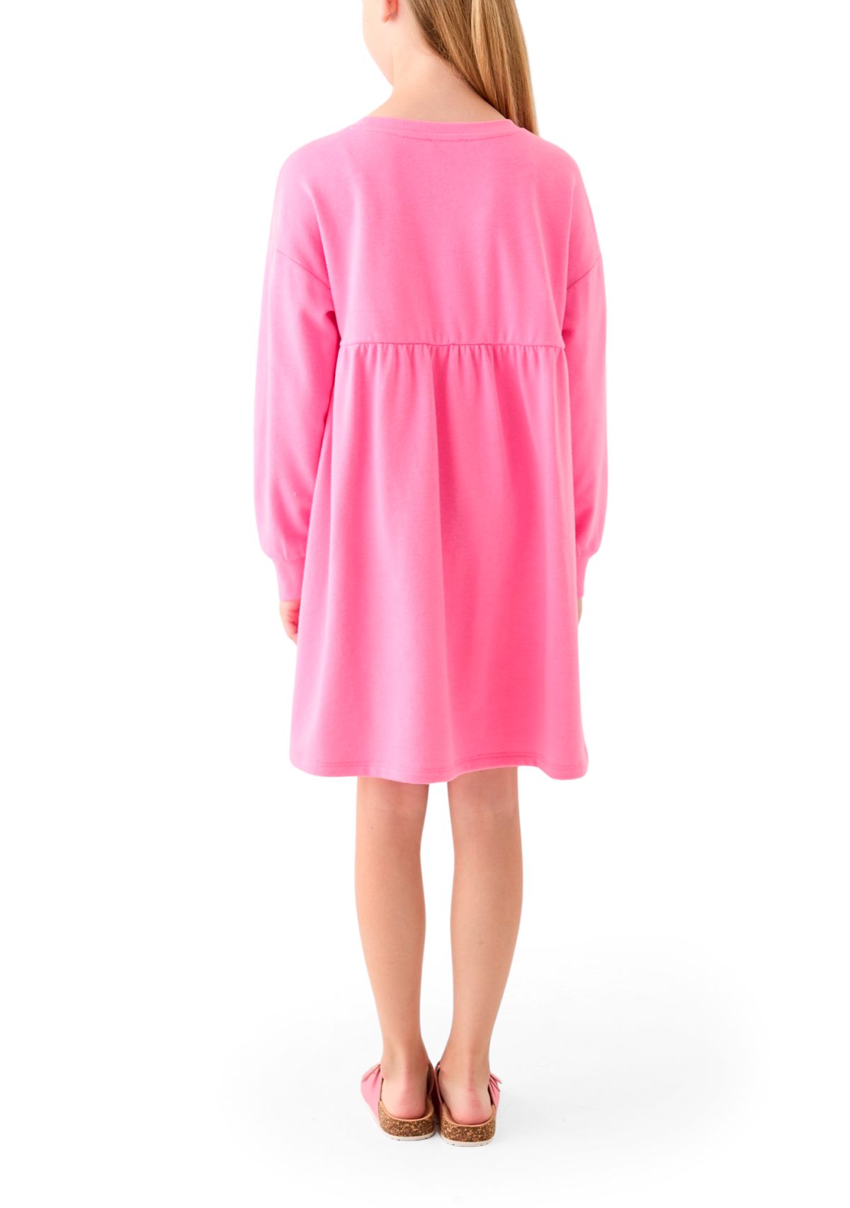 Girls 7-16 Long Sleeve Sweater Dress