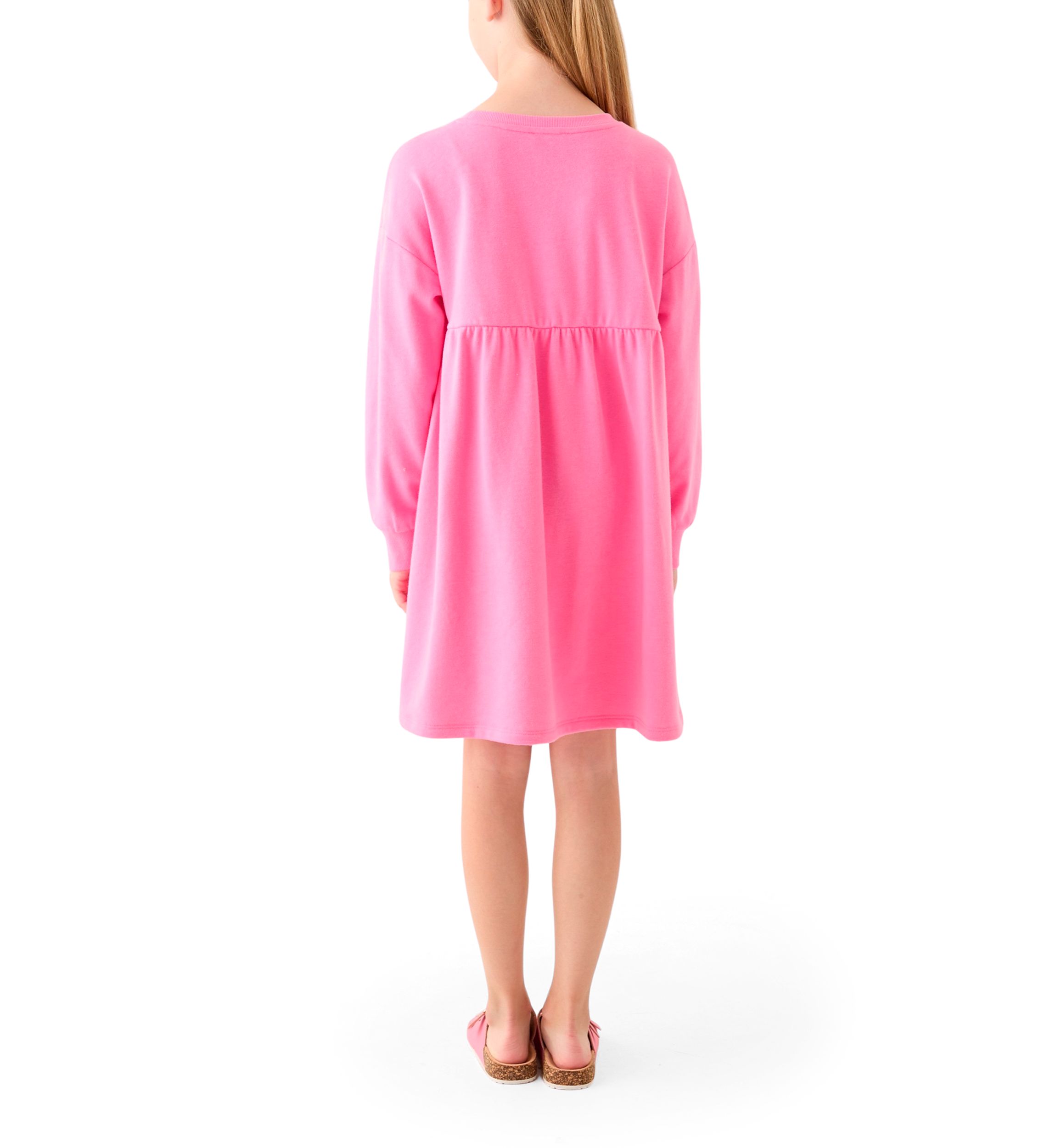 Girls 7-16 Long Sleeve Sweater Dress