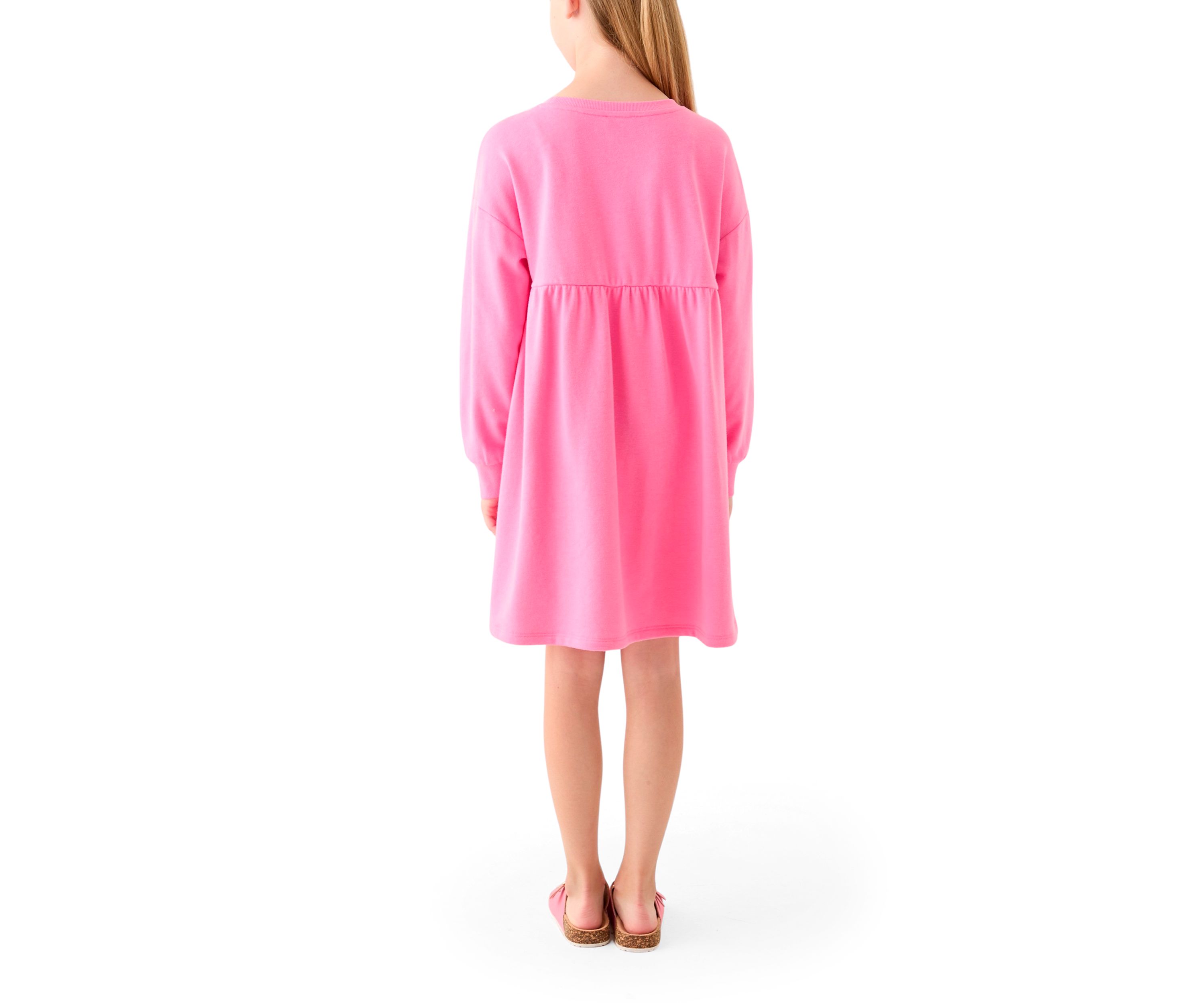 Girls 7-16 Long Sleeve Sweater Dress