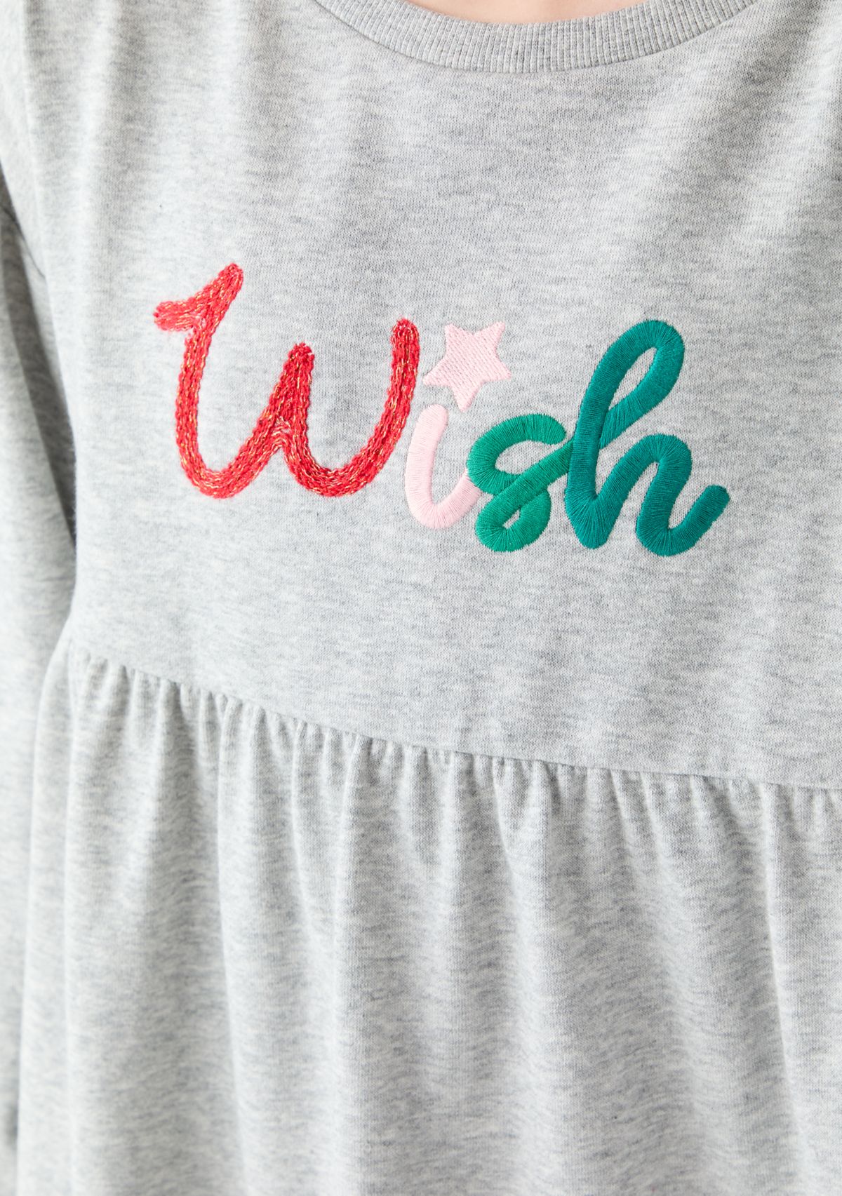 Girls 7-16 Long Sleeve Wish Sweatshirt Dress