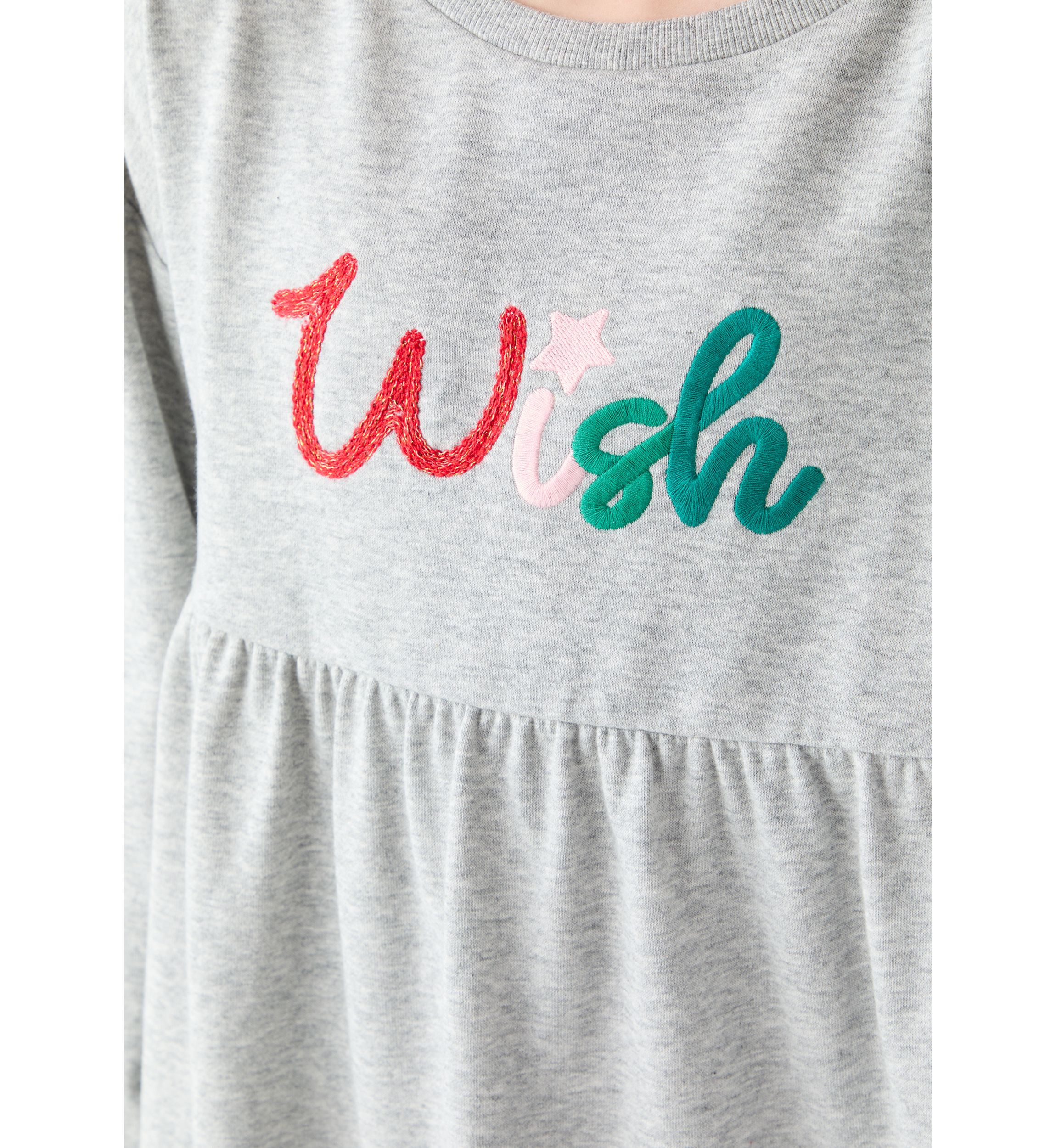 Girls 7-16 Long Sleeve Wish Sweatshirt Dress