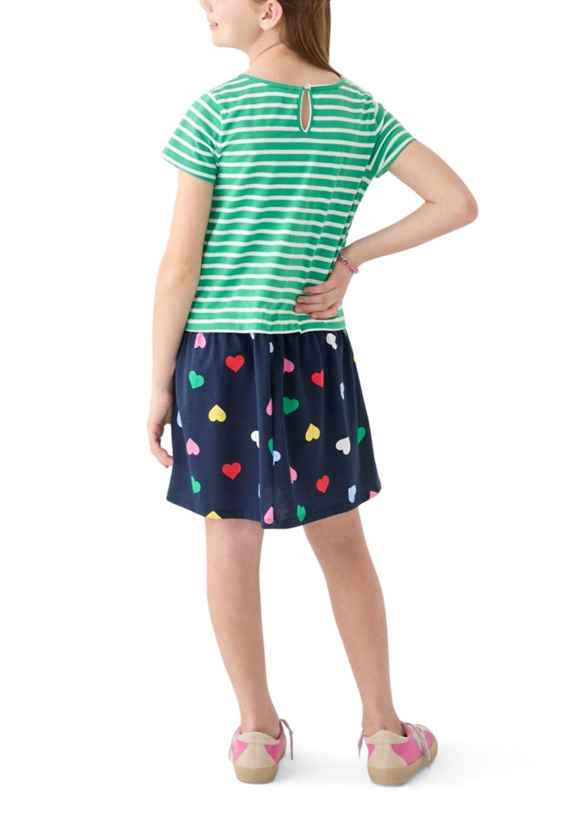 Girls 7-16 2fer Knit Dress