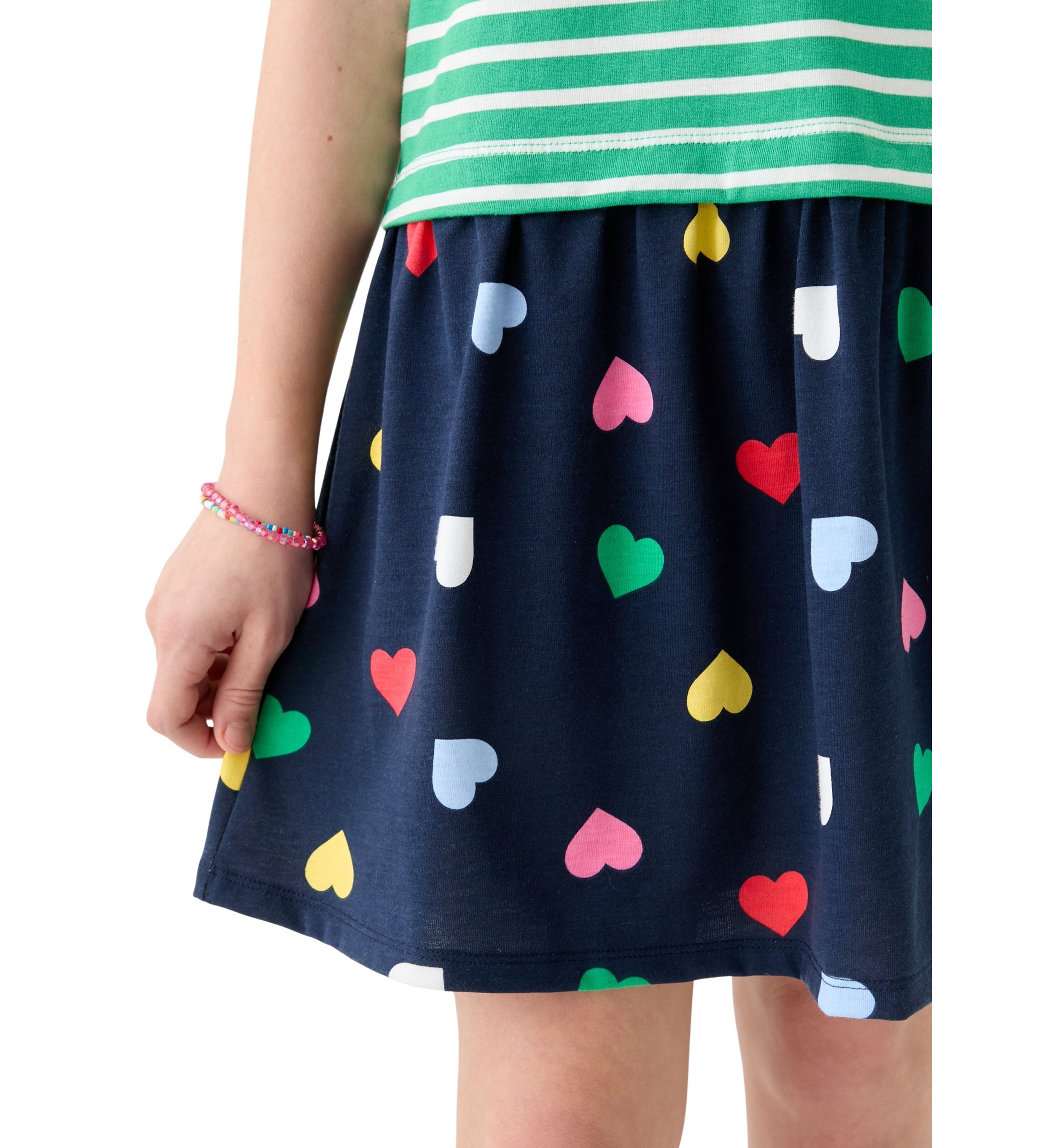 Girls 7-16 2fer Knit Dress