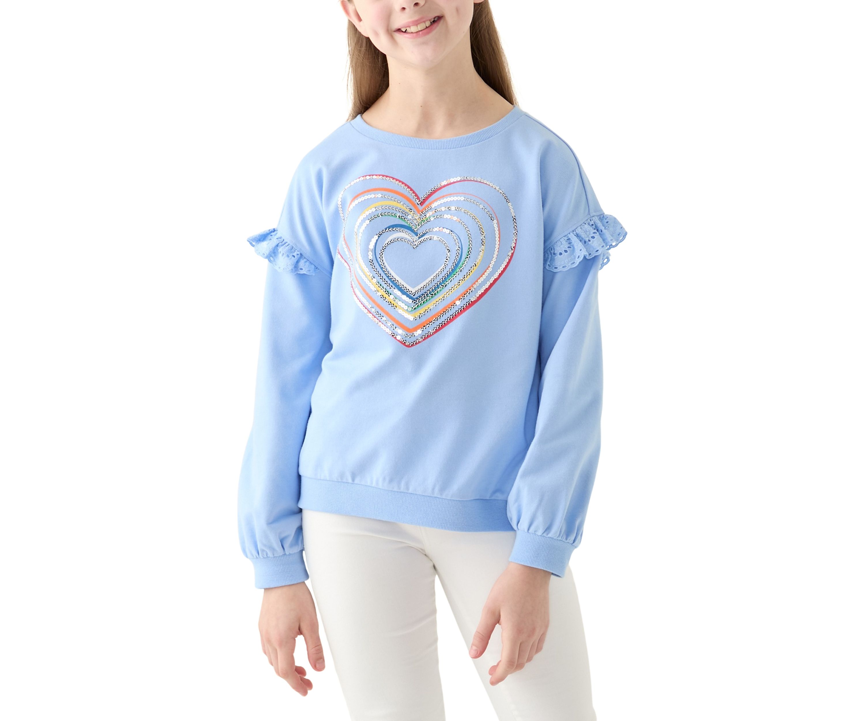 Girls 7-16 Sequin Sweatshirt