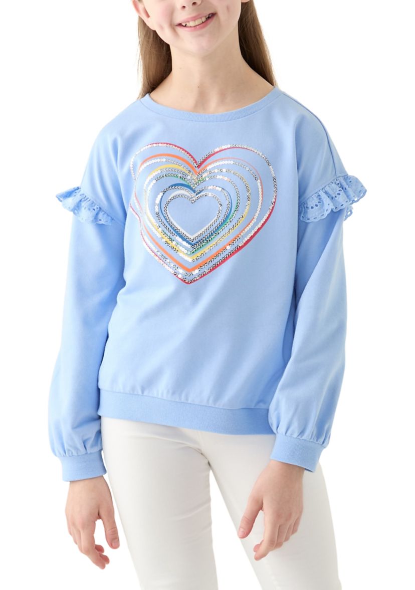 Girls 7-16 Sequin Sweatshirt