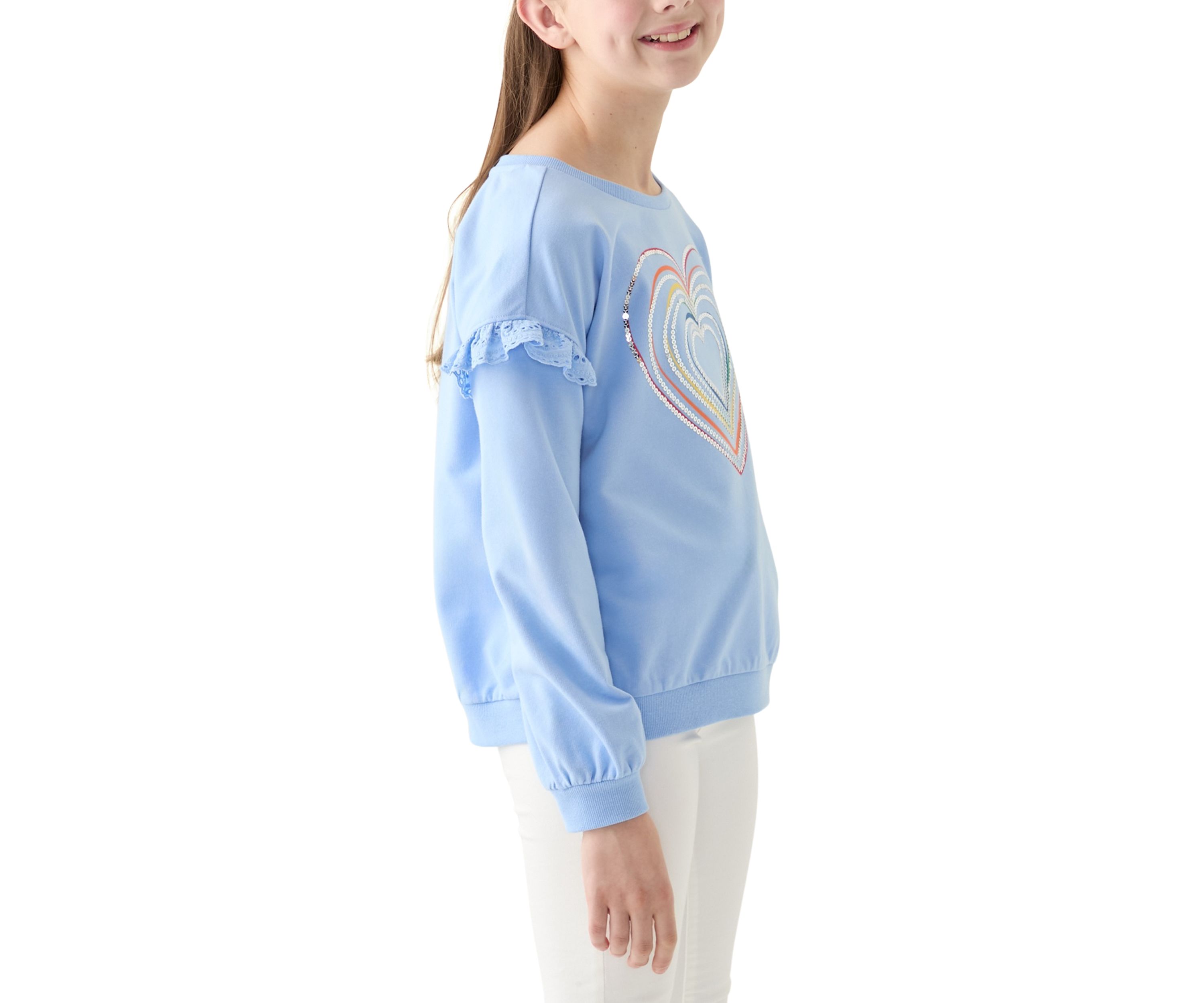 Girls 7-16 Sequin Sweatshirt