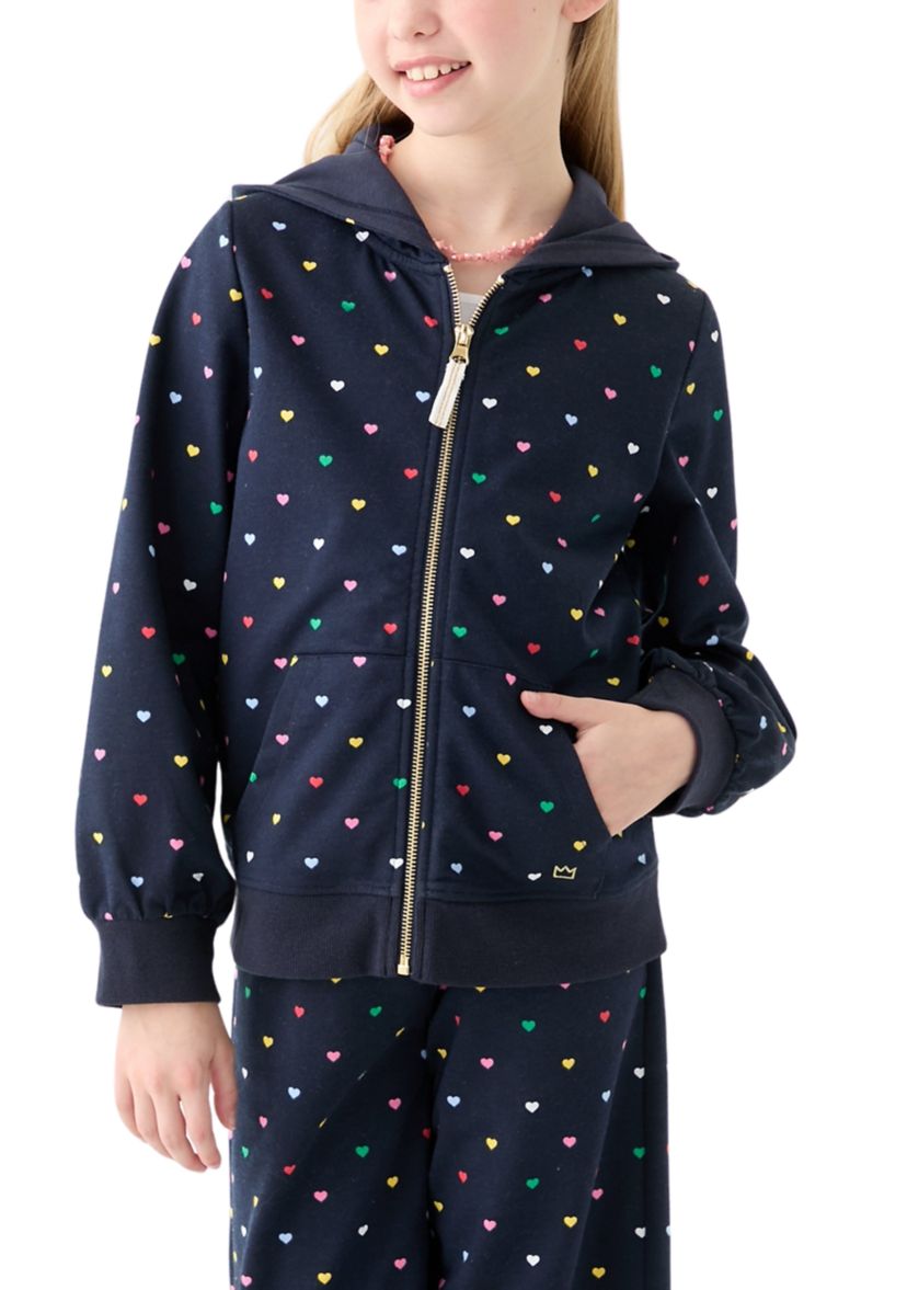 Girls 7-16 French Terry Zip Hoodie