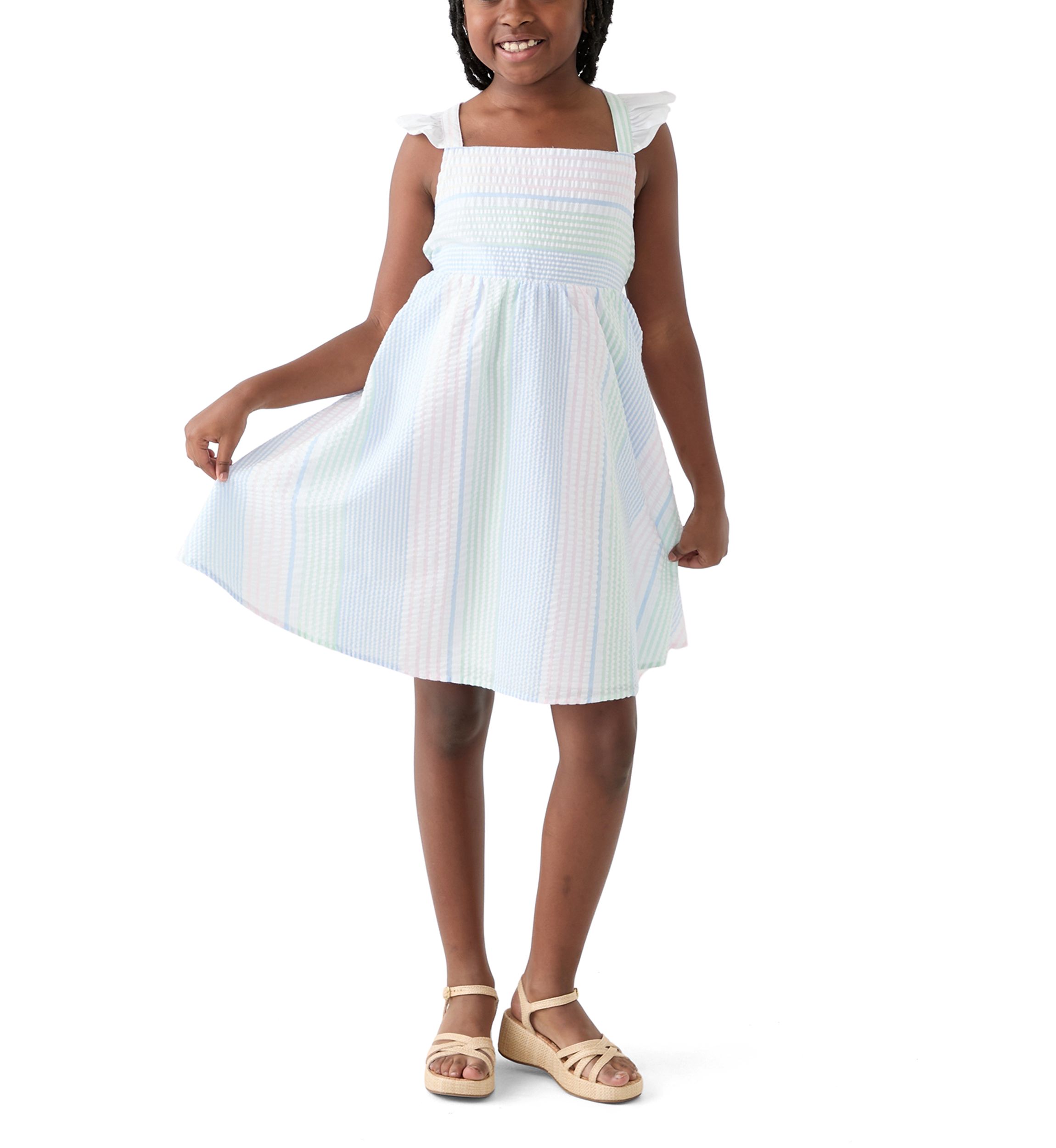Girls 7-16 Bow Back Dress