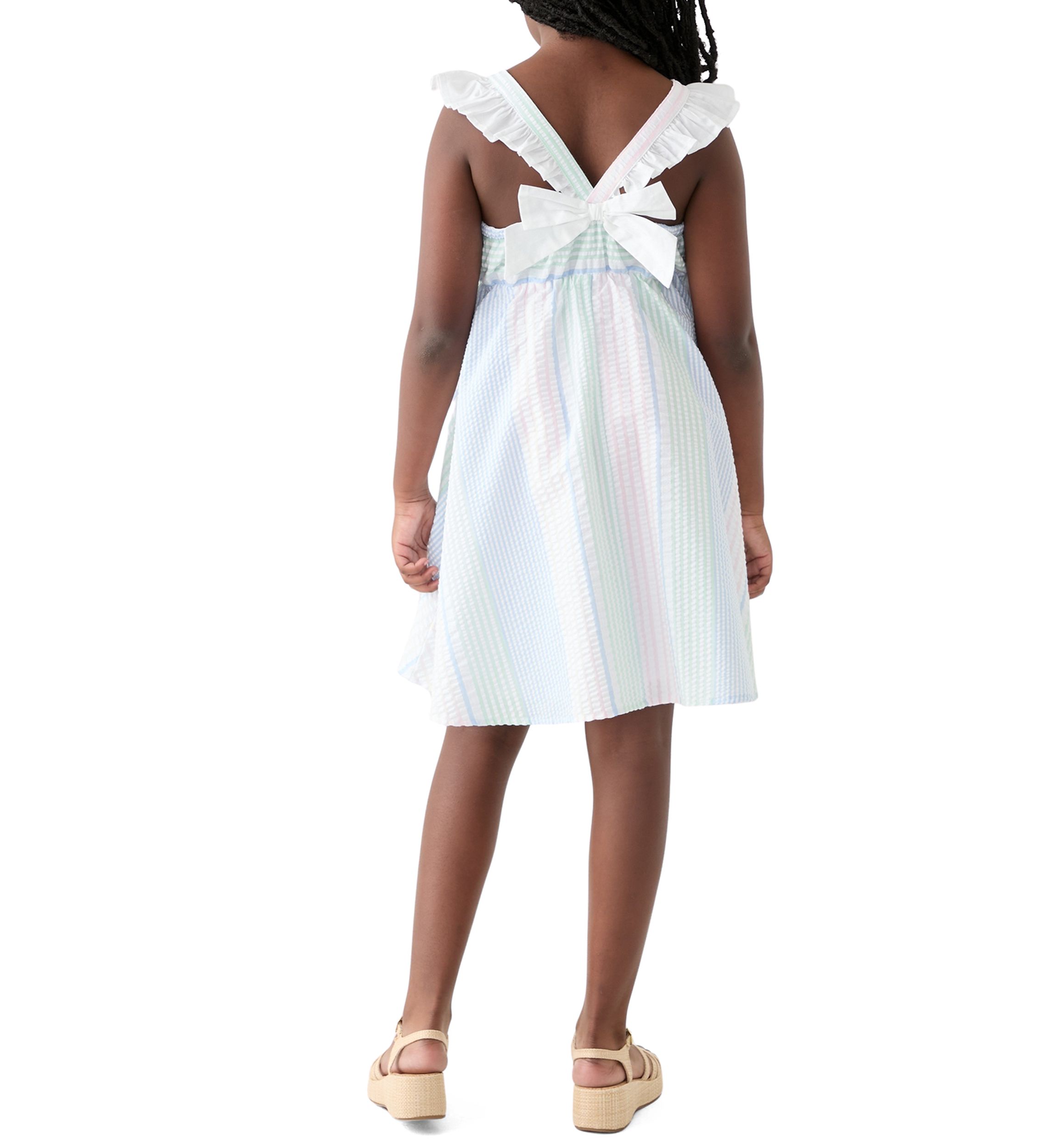 Girls 7-16 Bow Back Dress