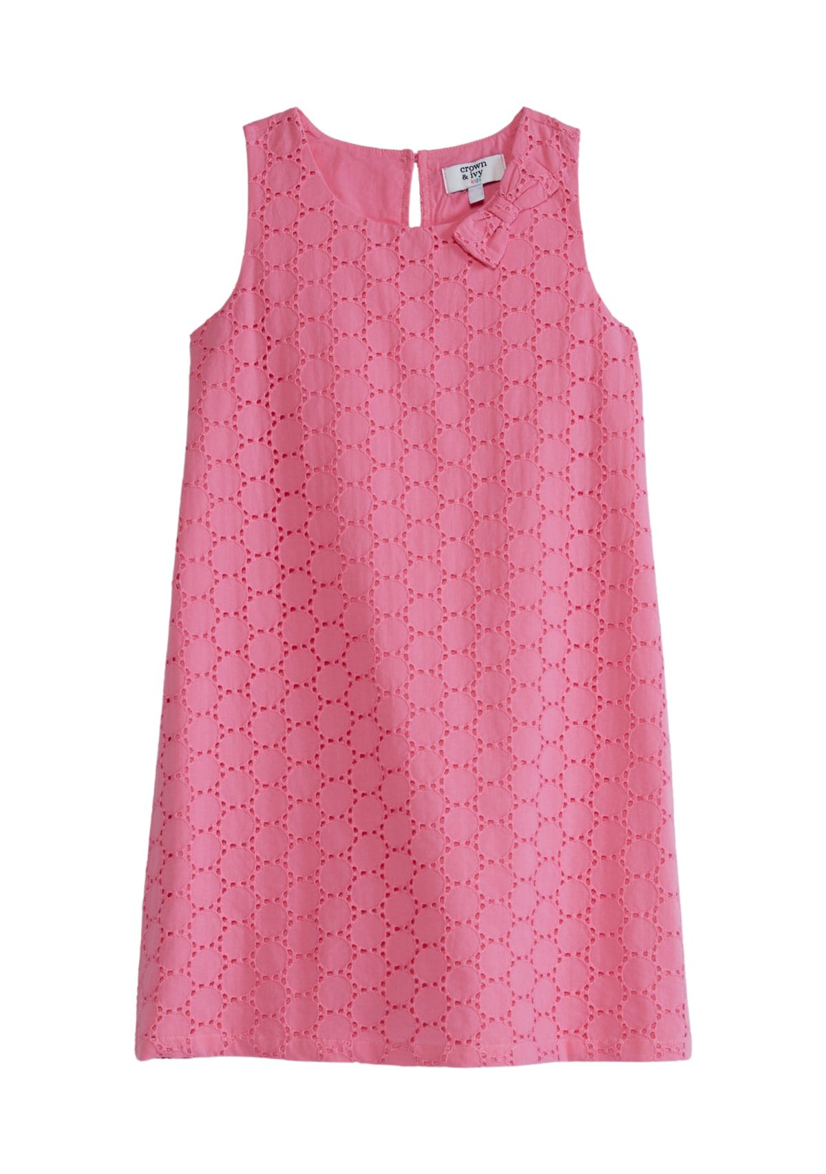 Girls 4-6x Sleeveless A  Line Cutout Dress