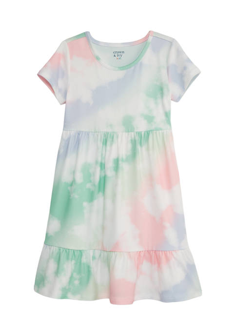 Crown & Ivy™ Girls 4-6x Multicolored Dyed Dress