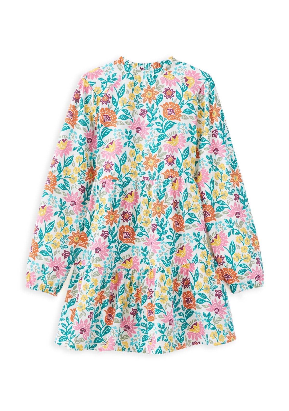 Girls 4-6x Blouson Sleeve Printed Sundress