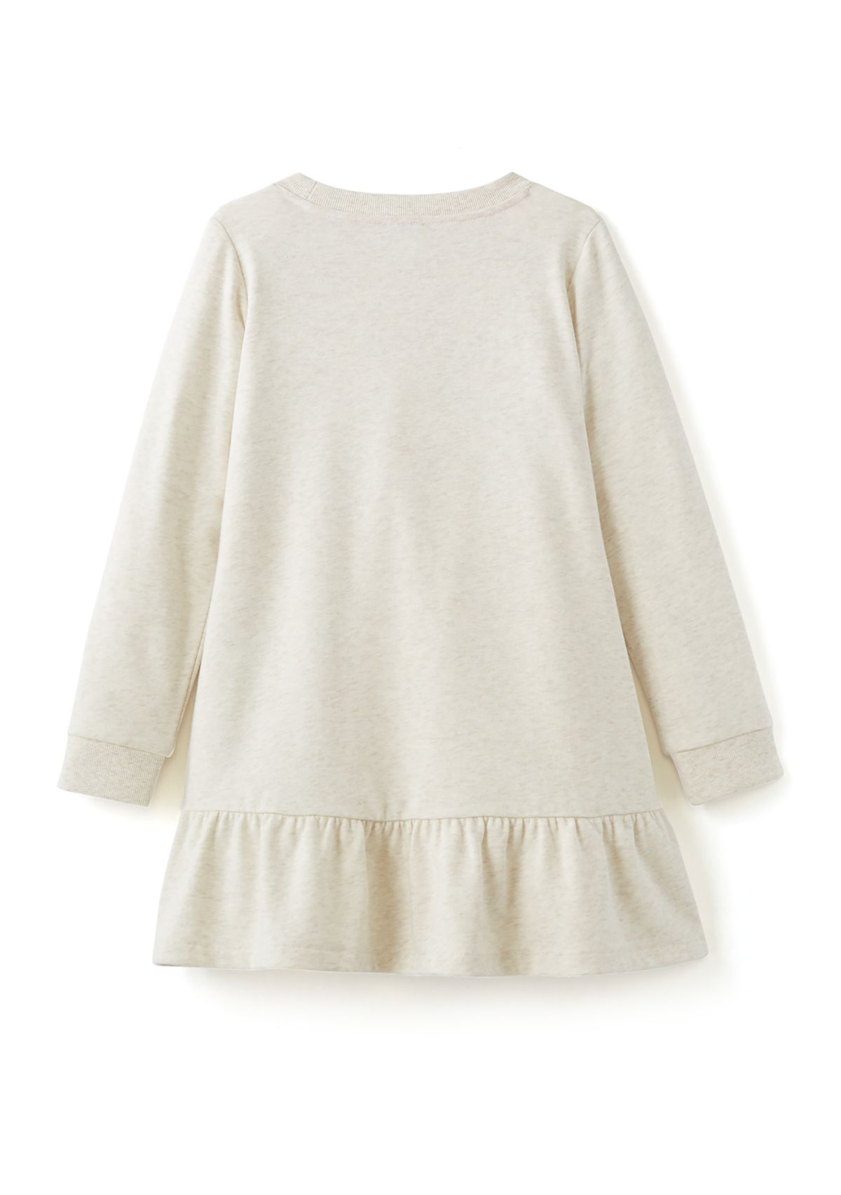 Girls 4-6x Long Sleeve Sweatshirt Dress
