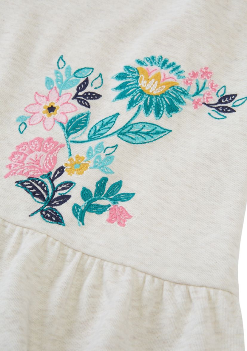 Girls 4-6x Long Sleeve Sweatshirt Dress