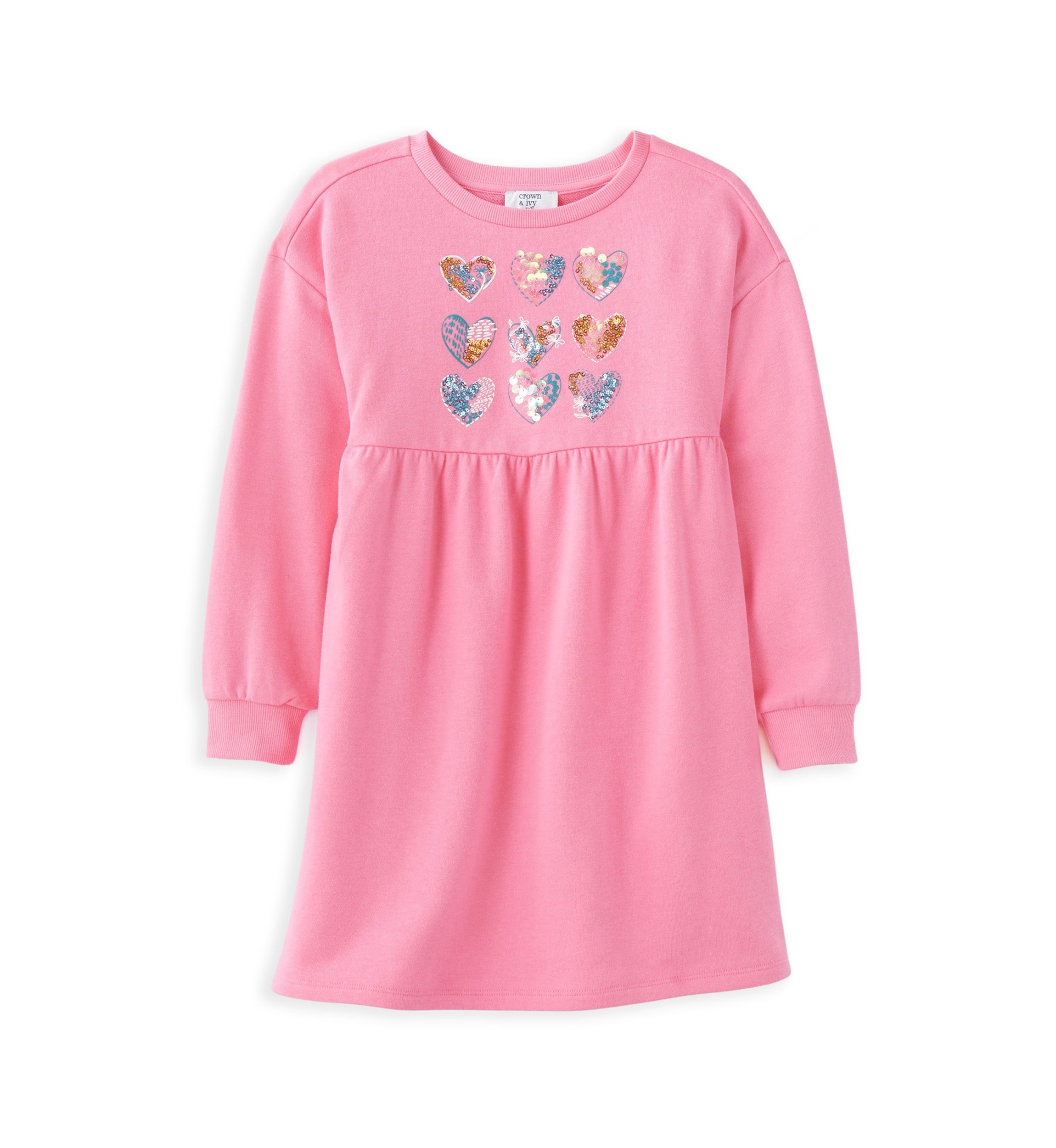 Girls 4-6x Sweatshirt Dress
