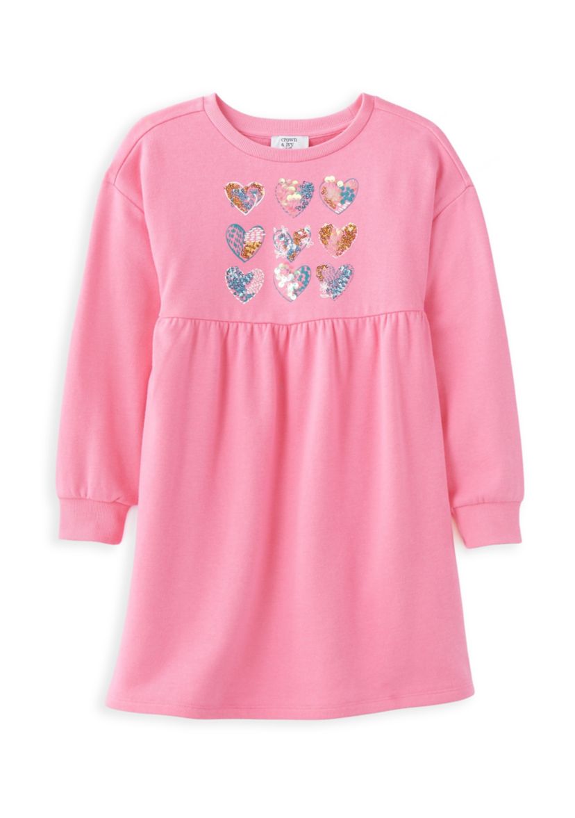 Girls 4-6x Sweatshirt Dress