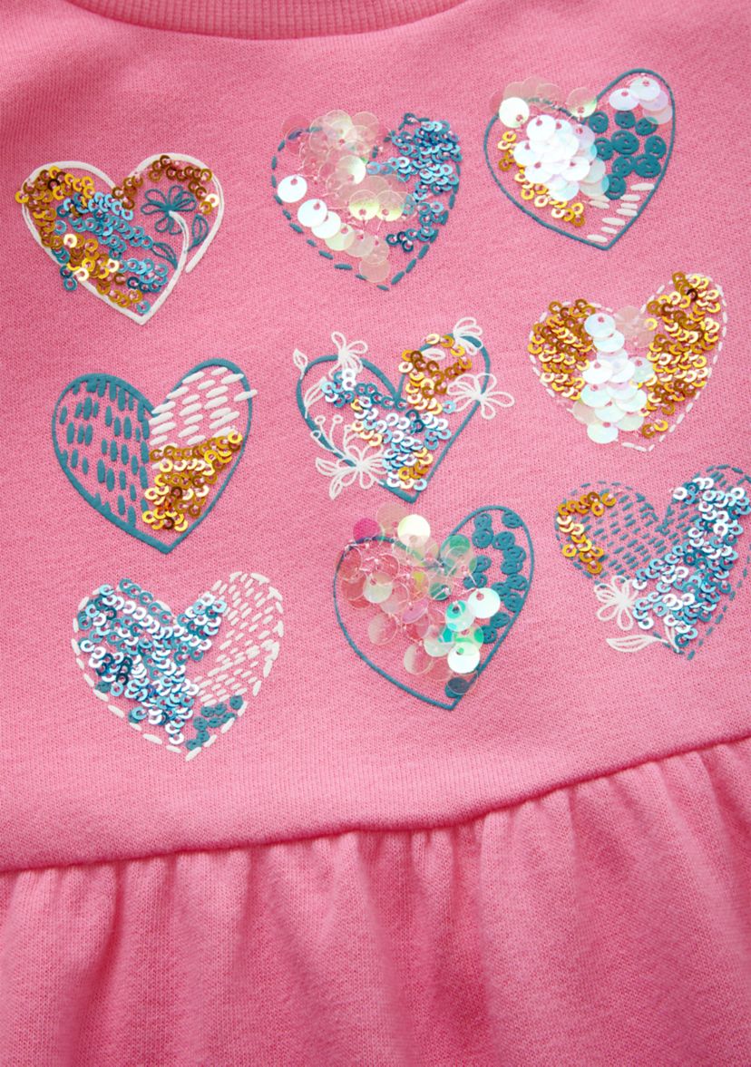 Girls 4-6x Sweatshirt Dress