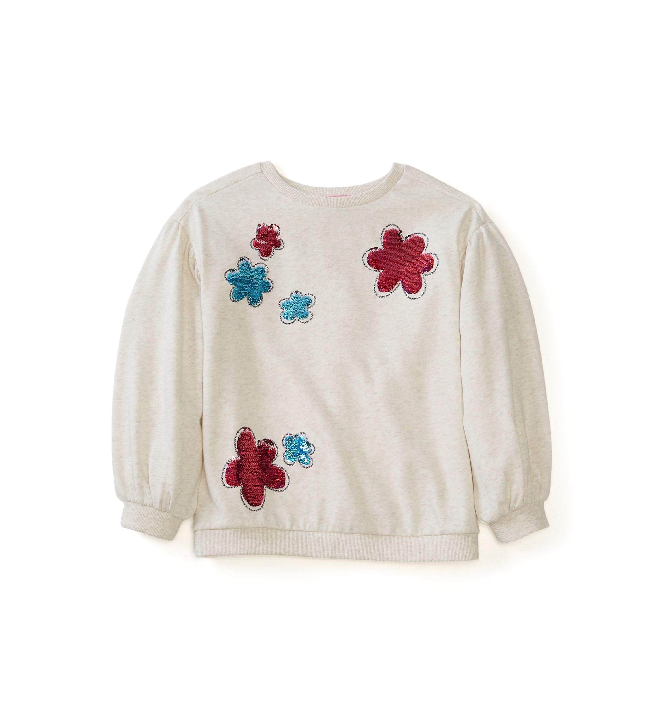 Girls 4-6x French Terry Sweeper Pullover