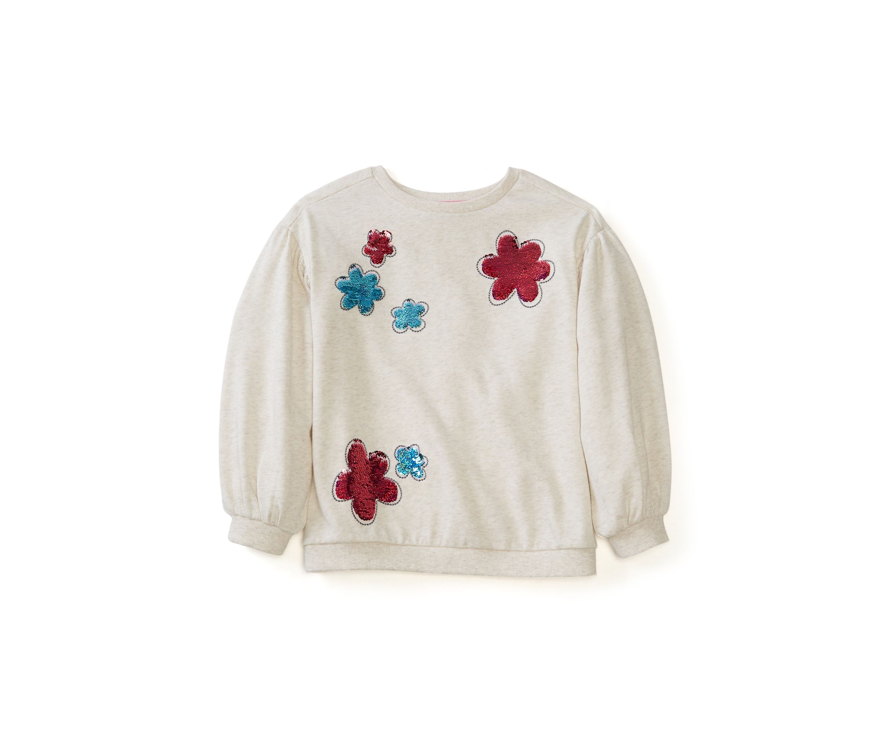 Girls 4-6x French Terry Sweeper Pullover
